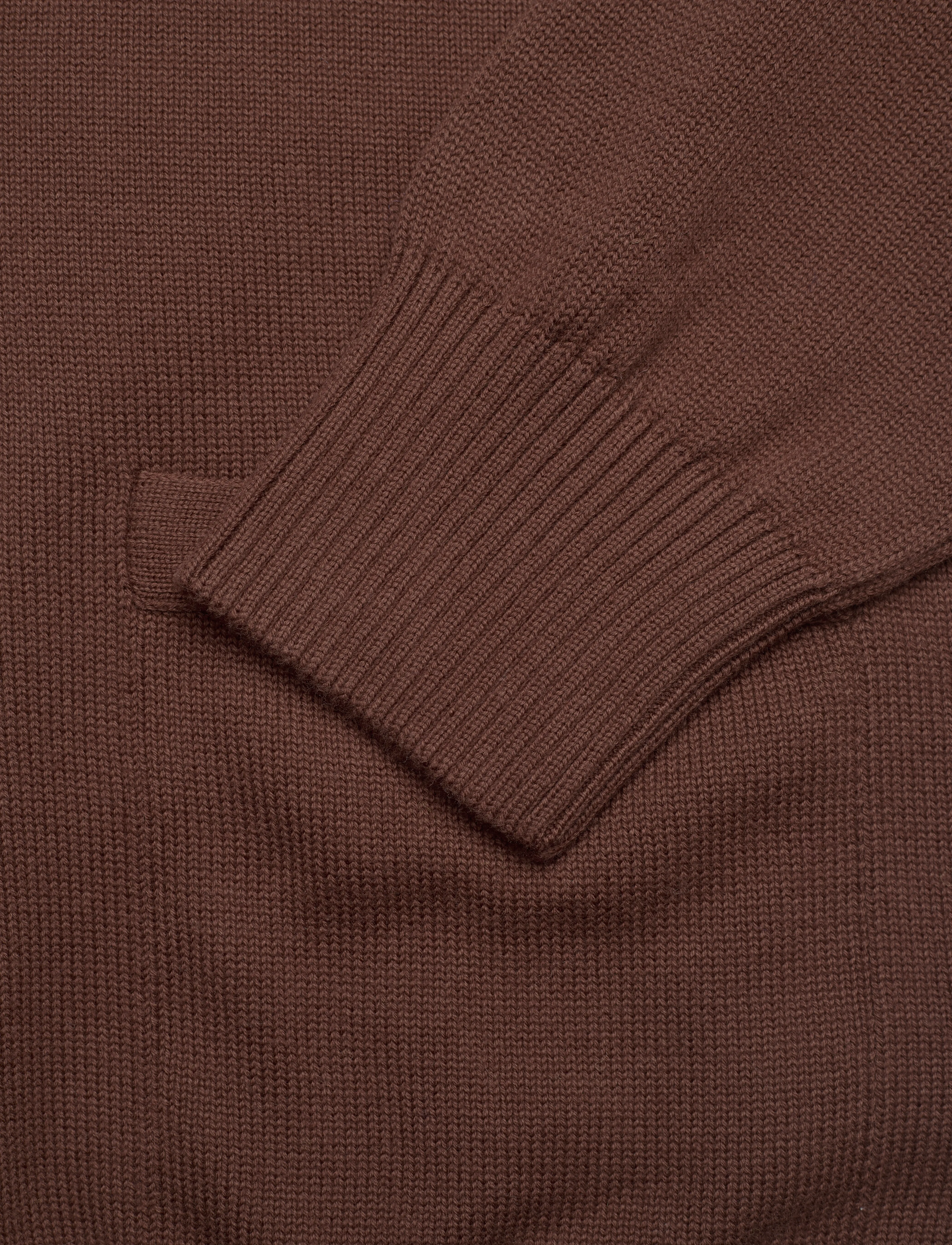 GANT - D1. SUPIMA COTTON RELAXED CARDIGAN - cocoa bean - 3