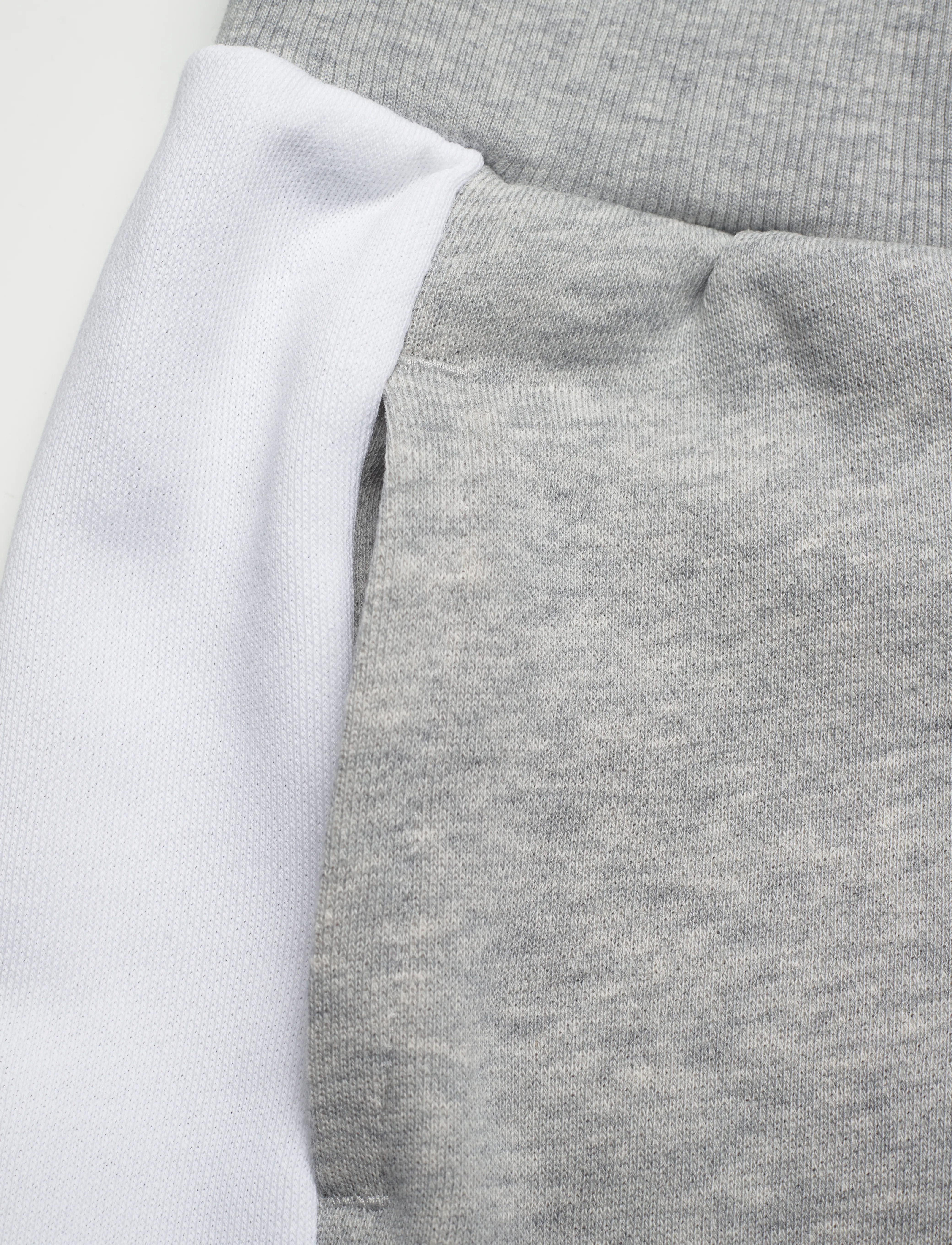 GANT - COLOR BLOCKED SWEAT PANTS - light grey melange - 2
