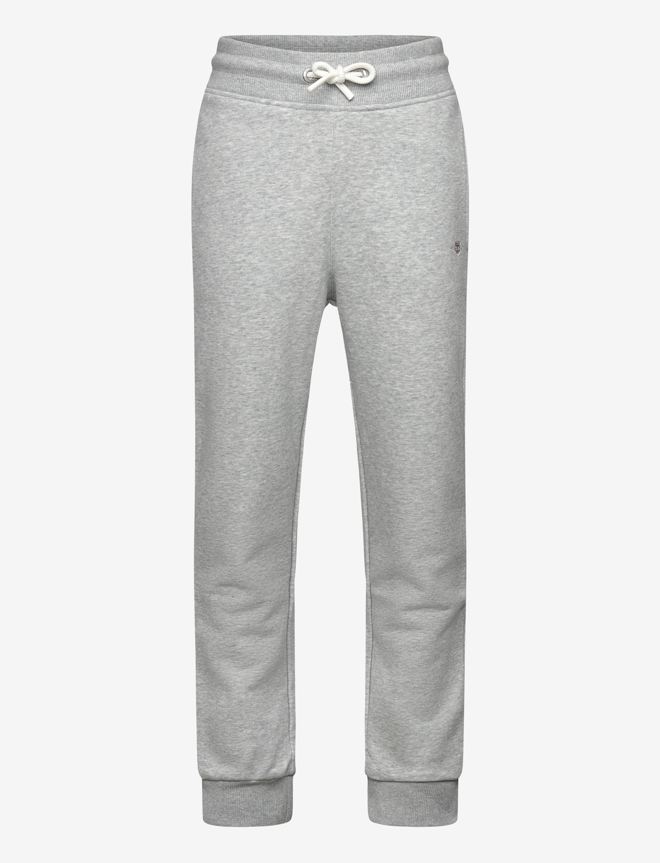 GANT - SHIELD SWEATPANTS - jogginghosen - light grey melange - 0
