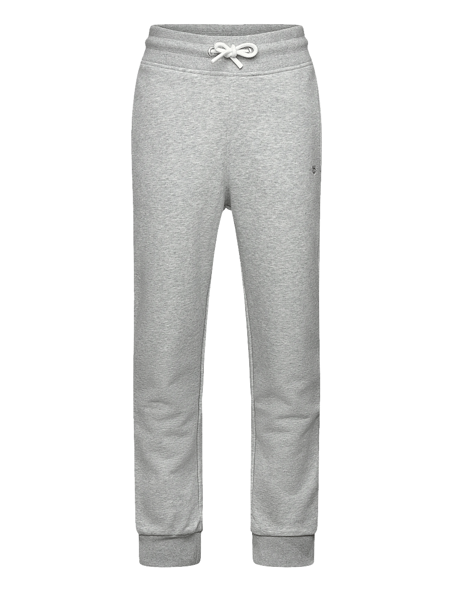 Gant - SHIELD SWEATPANTS - dressipüksid - light grey melange - 0
