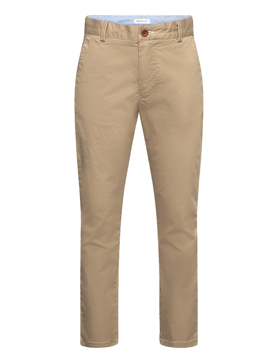 Gant - CHINO PANTS - chinos - dark khaki - 0