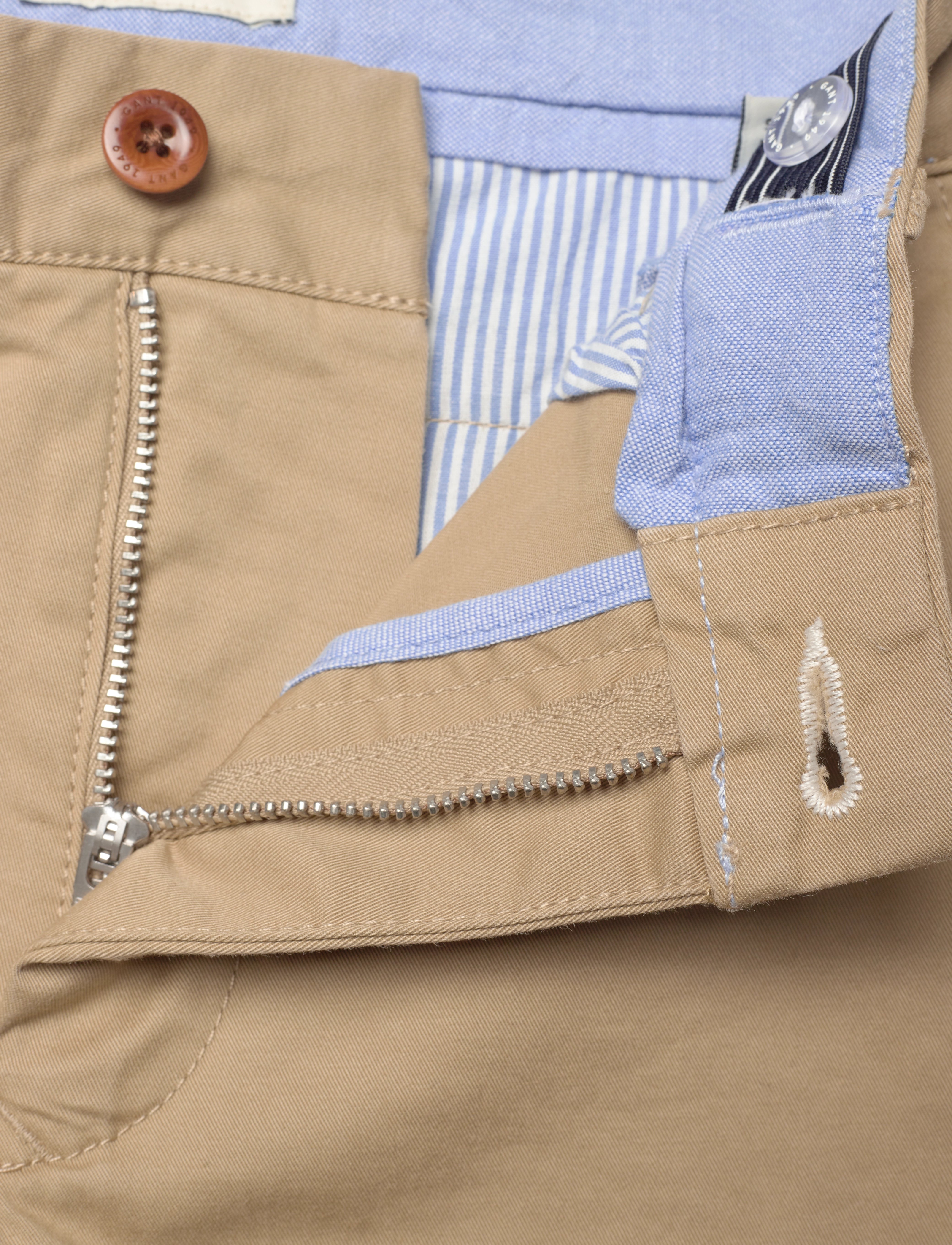 Gant - CHINO PANTS - chinos - dark khaki - 3
