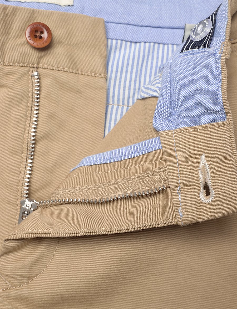 Gant - CHINO PANTS - chinos - dark khaki - 3