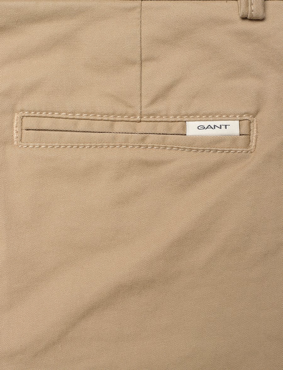 Gant - CHINO PANTS - chinos - dark khaki - 4