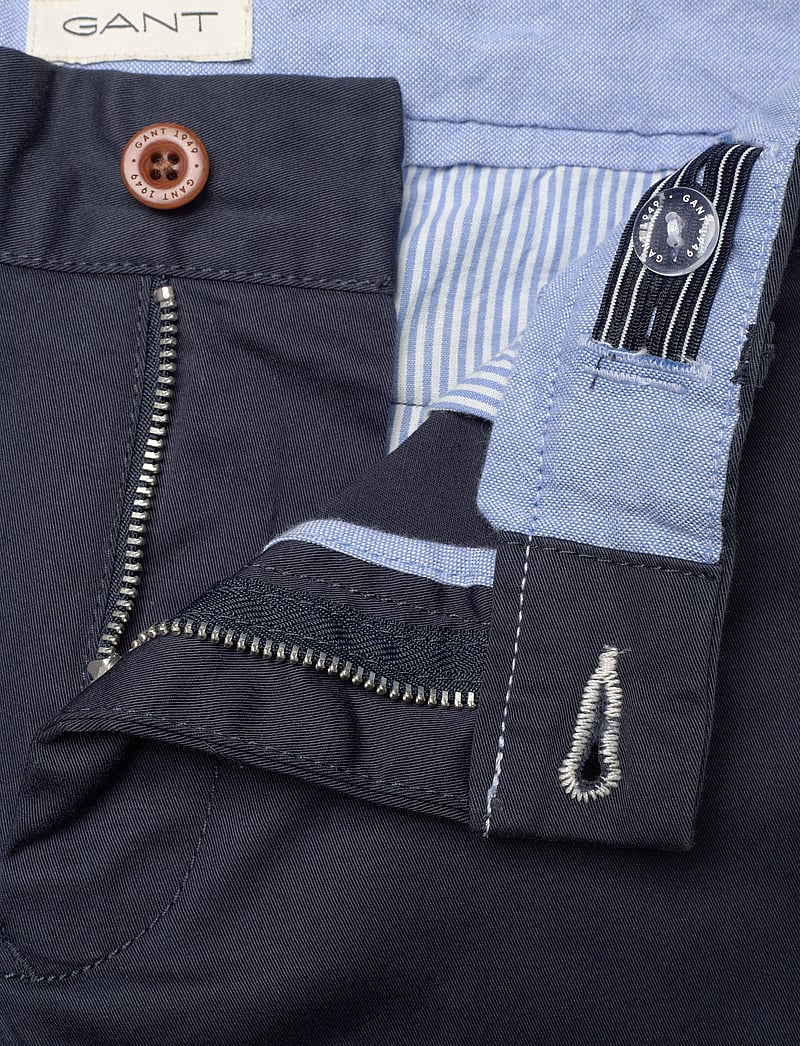 Gant - CHINO PANTS - chinos - marine - 3