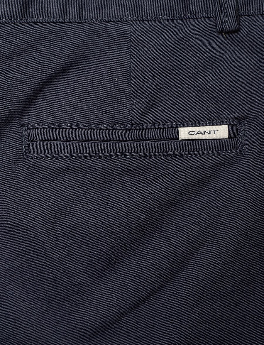 Gant - CHINO PANTS - chinos - marine - 4