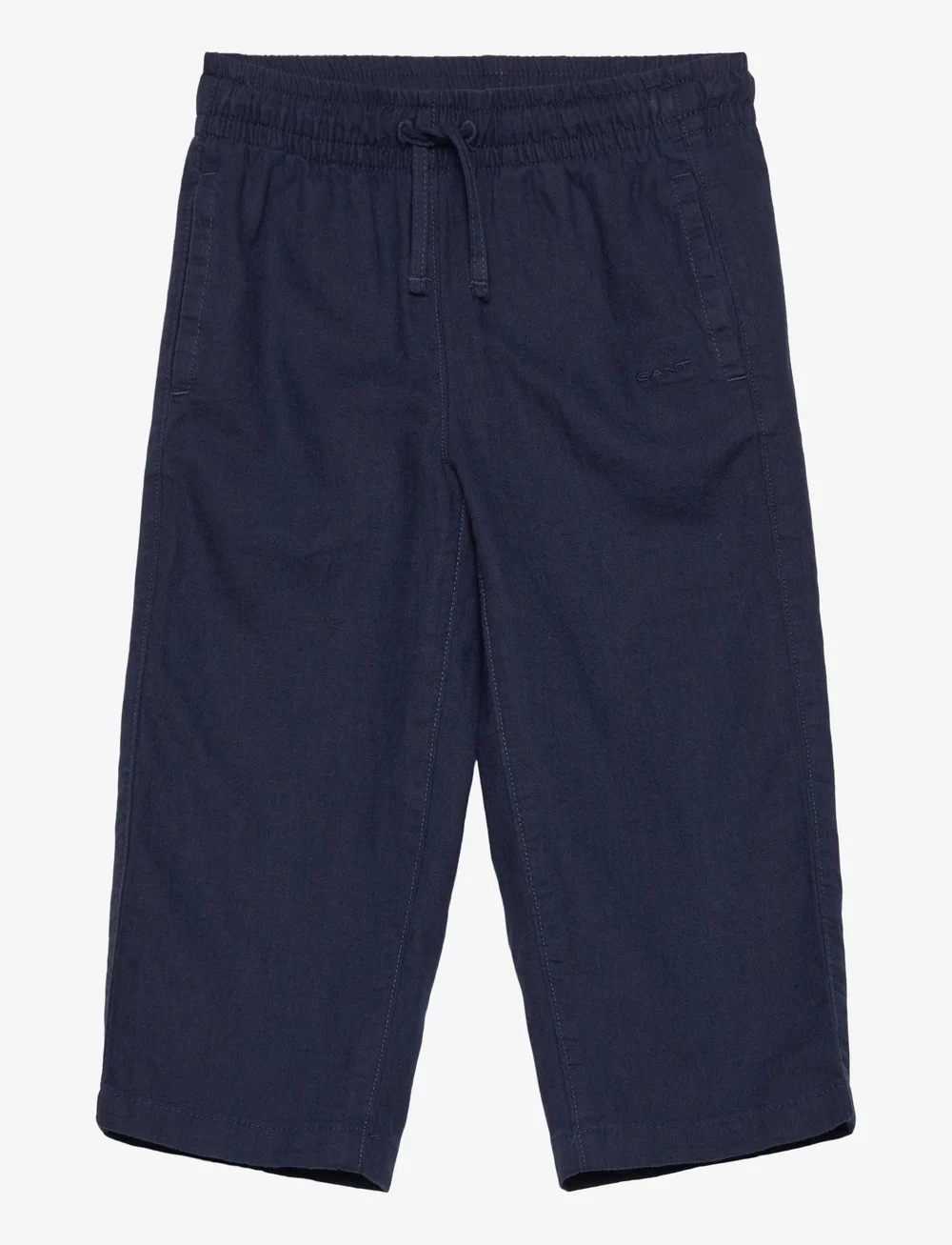 GANT - COTTON LINEN PANTS - babyhosen - marine - 0