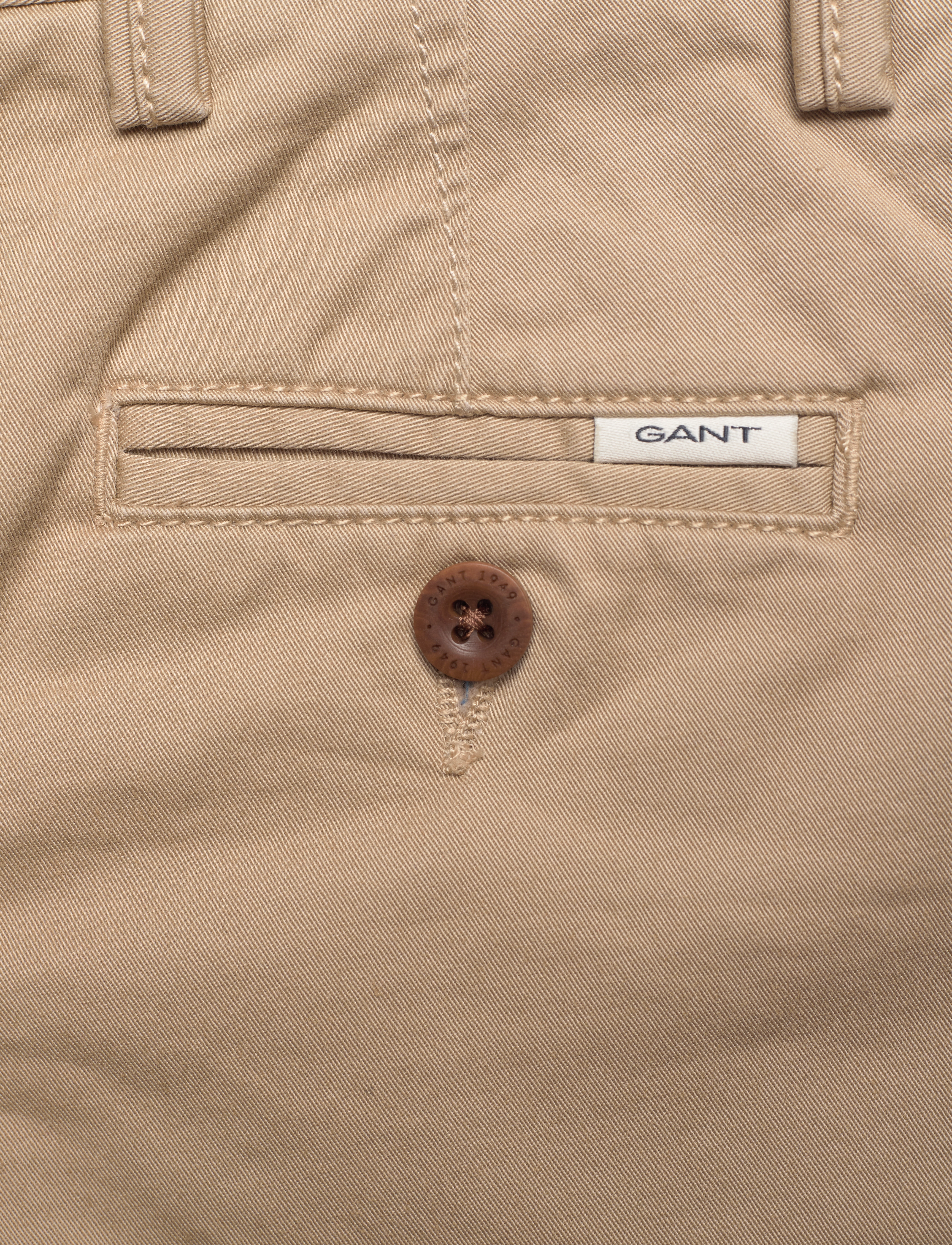 Gant - REGULAR CHINO SHORTS - chino lühikesed püksid - dark khaki - 4