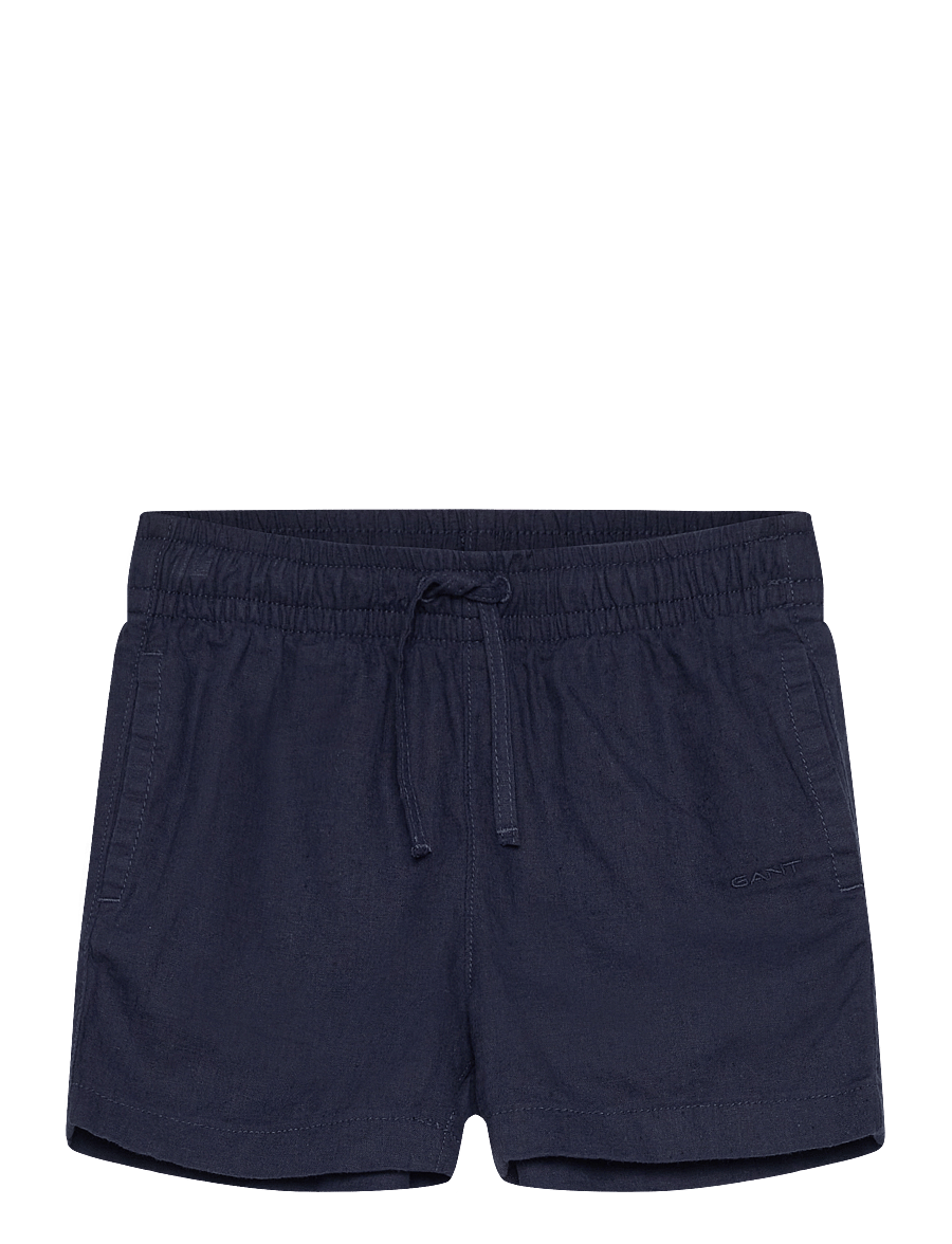 Gant - COTTON LINEN SHORTS - casual shorts - marine - 0