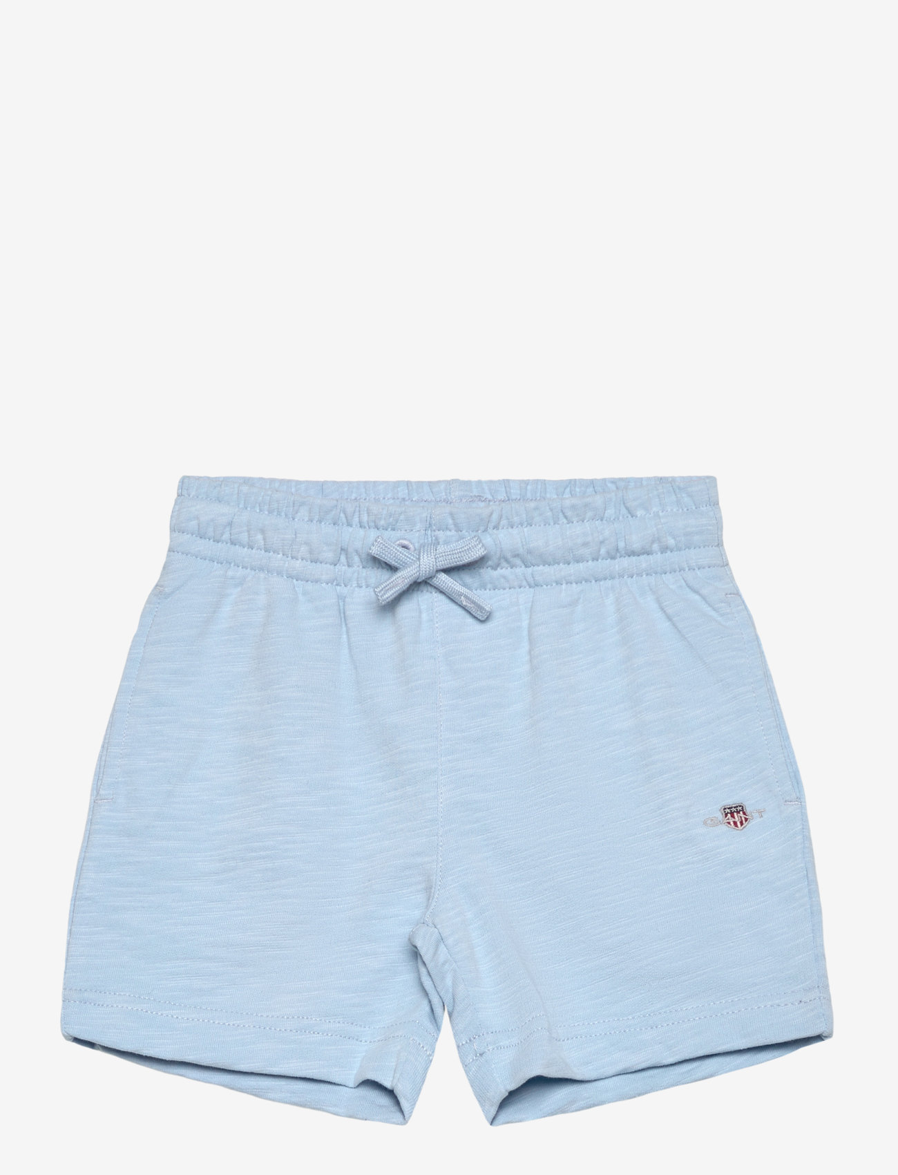 GANT - SHIELD COTTON SLUB SHORTS - sweatshorts - calming blue - 0