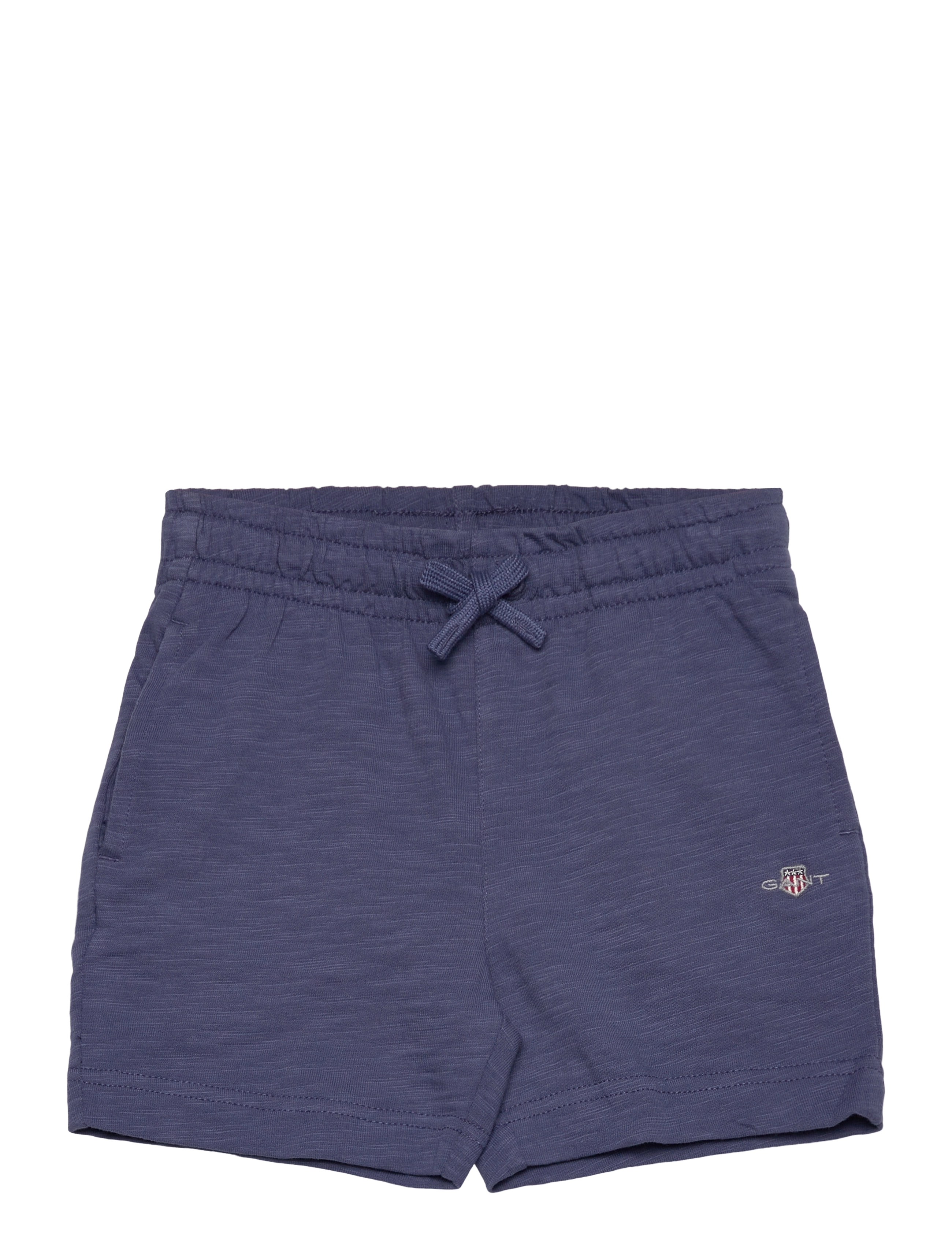 Gant SHIELD COTTON SLUB SHORTS - Shorts - DUSTY NAVY / blue