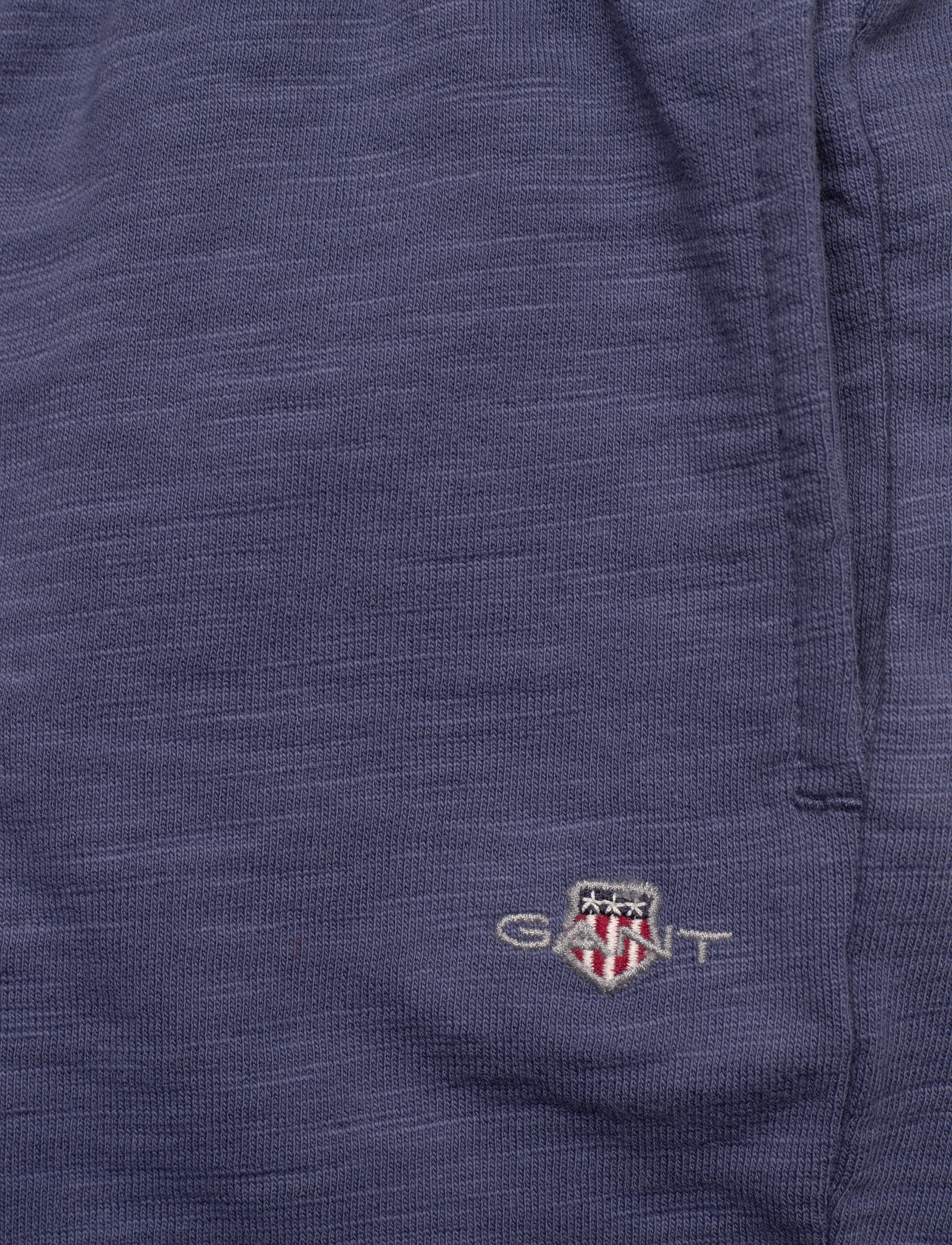 Gant - SHIELD COTTON SLUB SHORTS - sweatshorts - dusty navy - 2