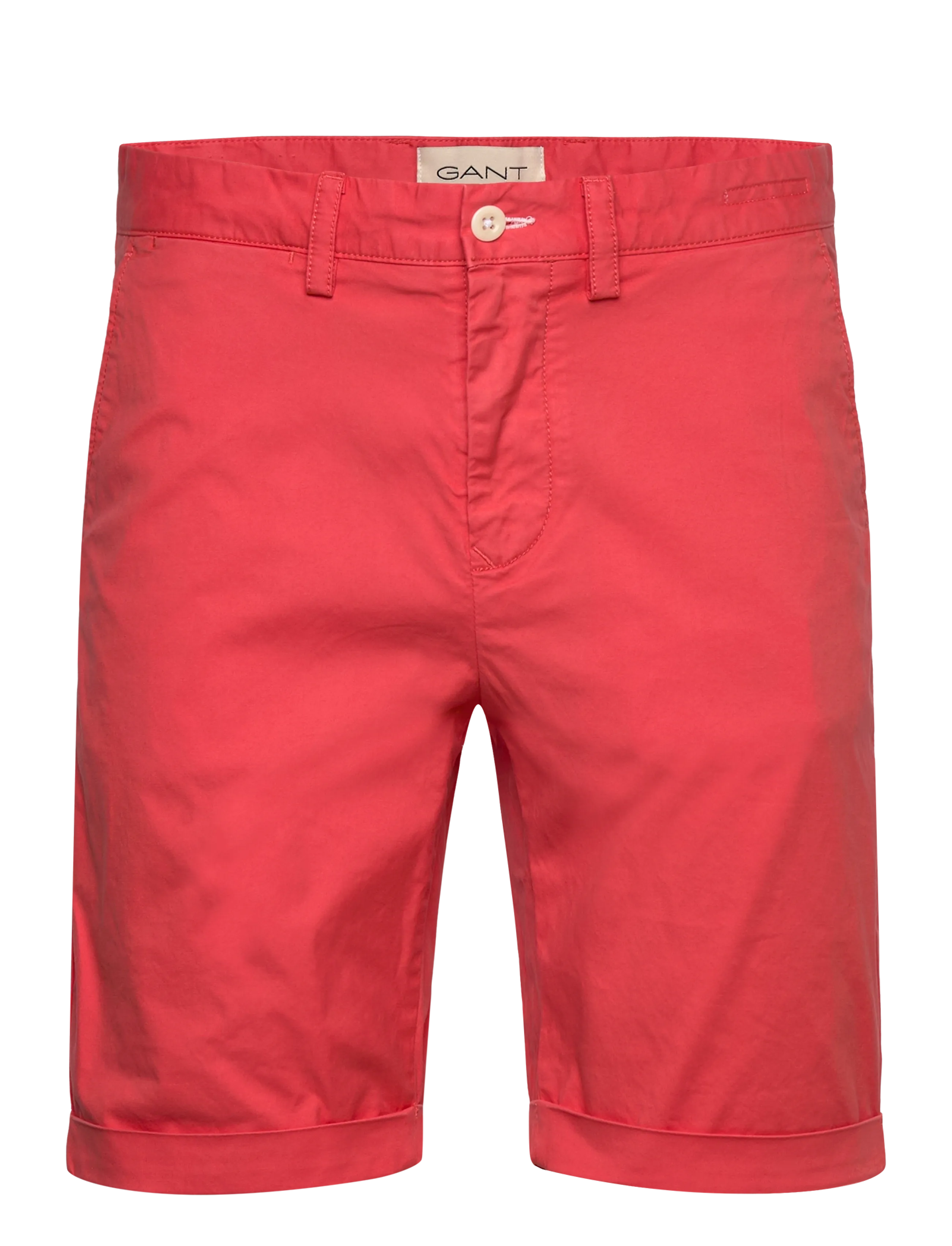 GANT REG SUNFADED SHORTS - Riided - SUNSET PINK / coral
