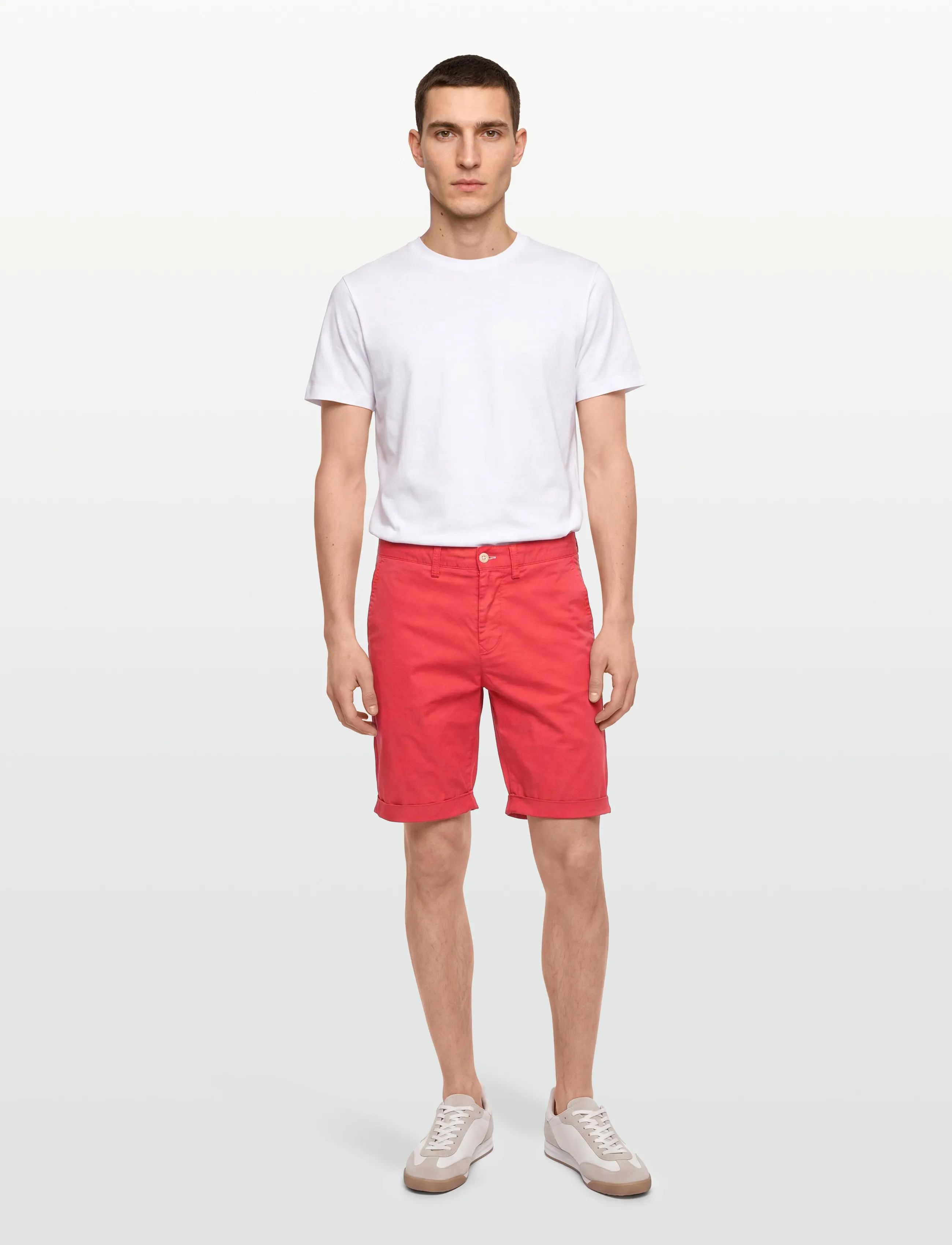 Gant - REG SUNFADED SHORTS - chinos shorts - sunset pink - 0