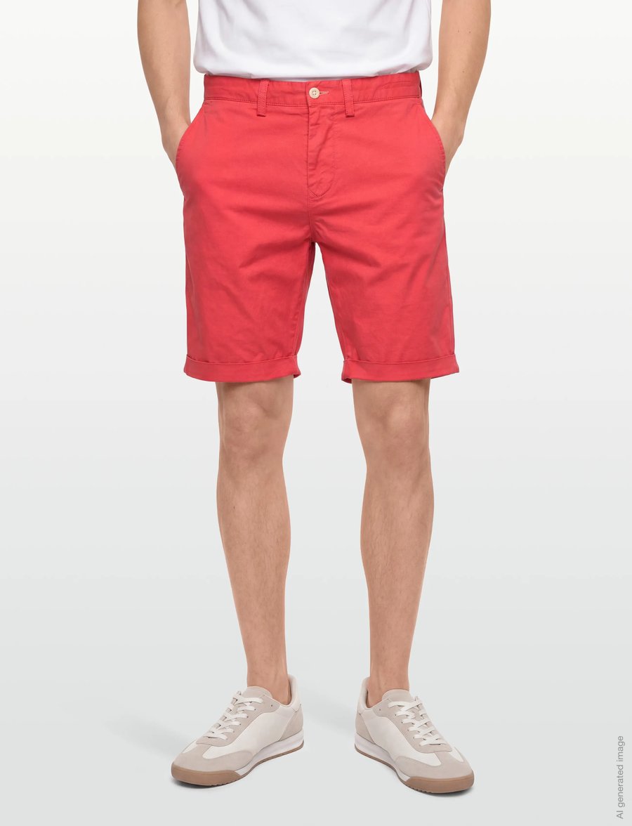 Gant - REG SUNFADED SHORTS - lühikesed chino-püksid - sunset pink - 3