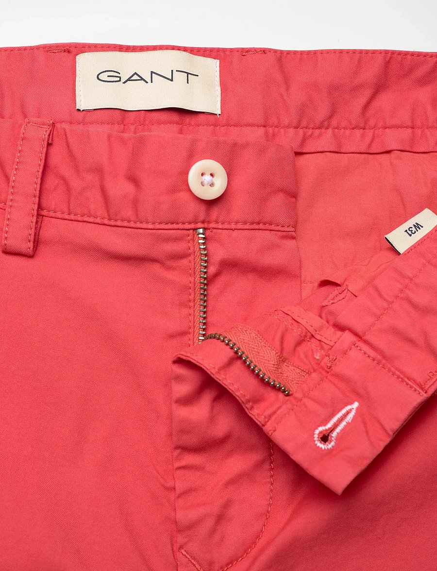 Gant - REG SUNFADED SHORTS - chino shorts - sunset pink - 3