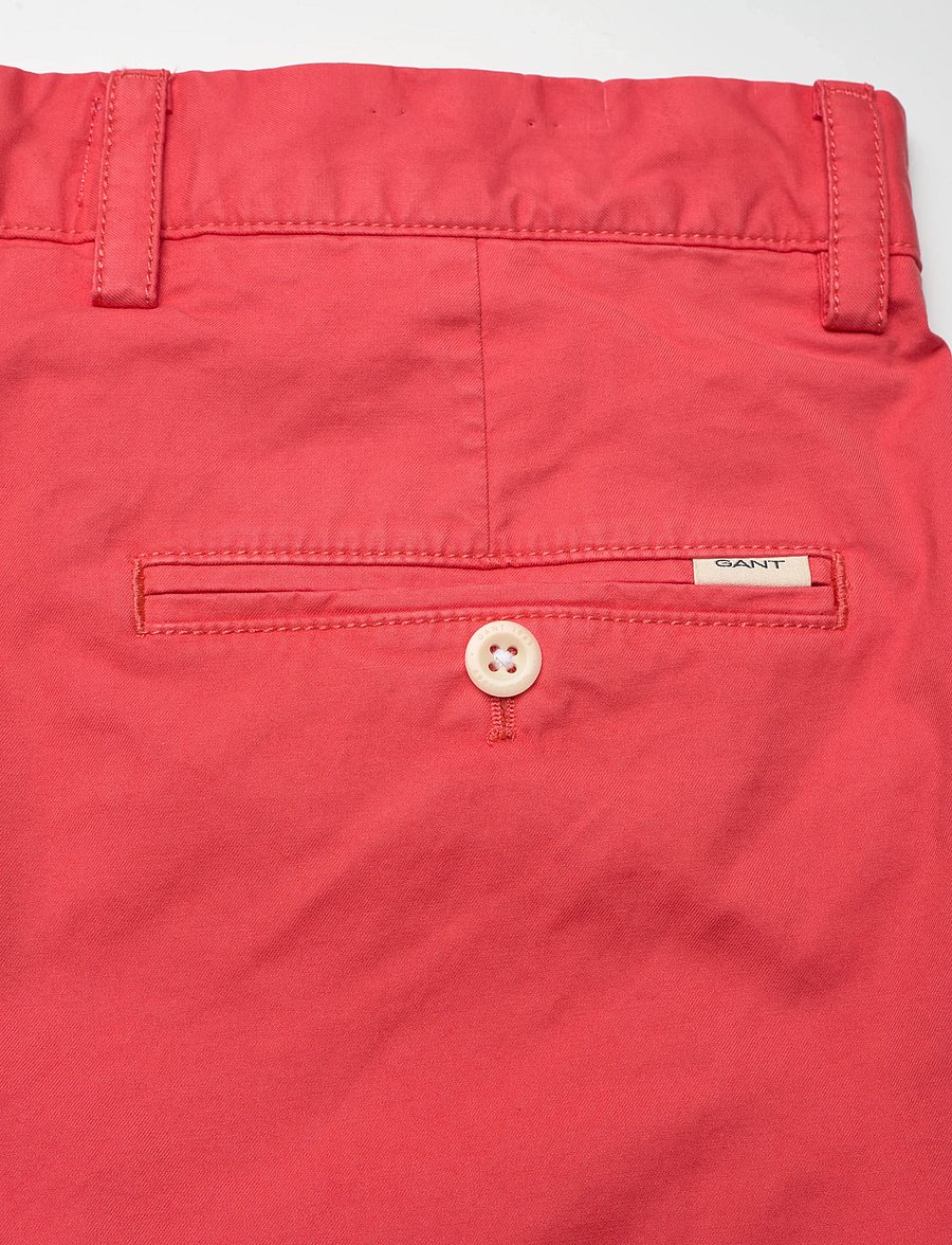 Gant - REG SUNFADED SHORTS - chino shorts - sunset pink - 4