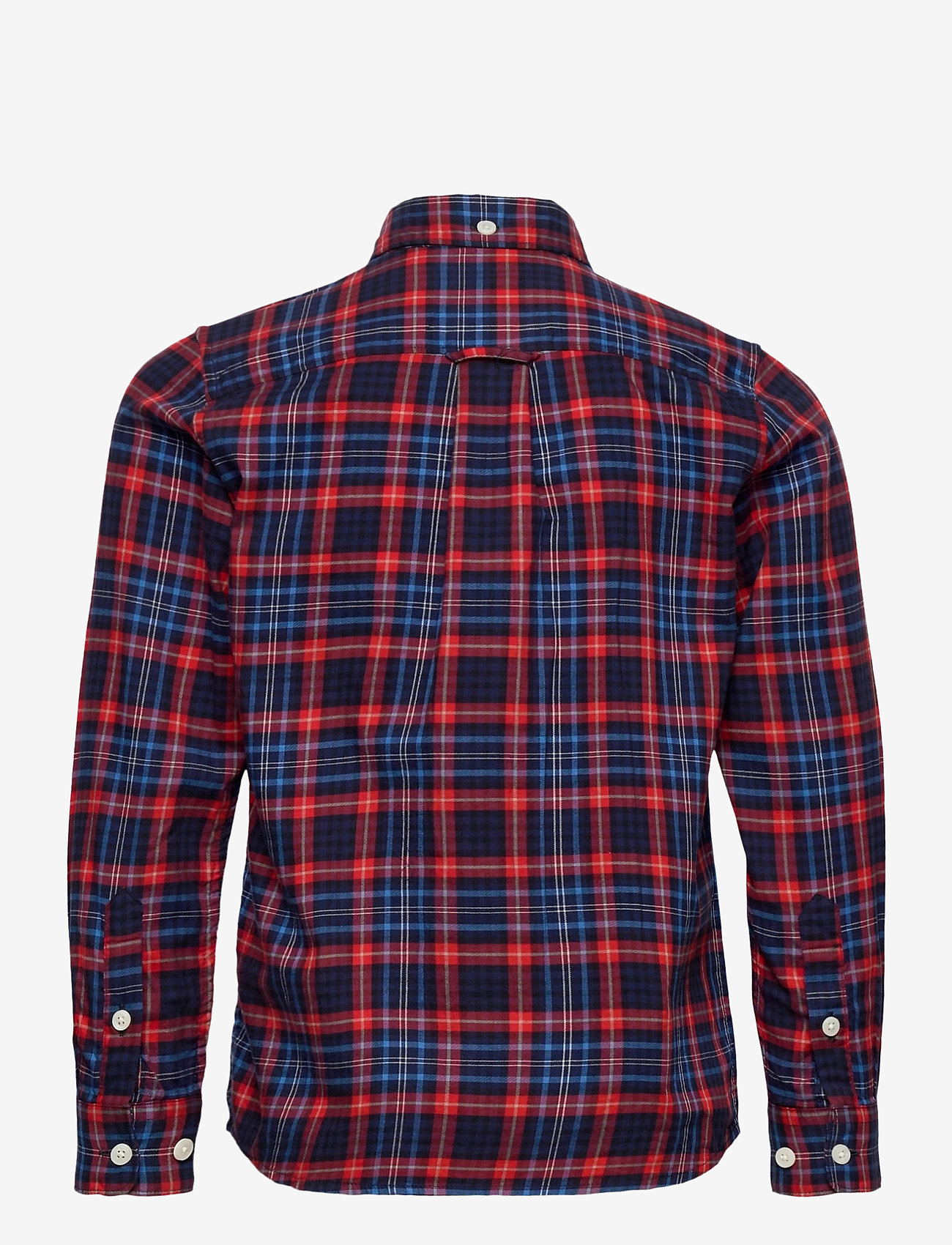 GANT - D1. MICRO TARTAN SHIRT - atomic orange - 1