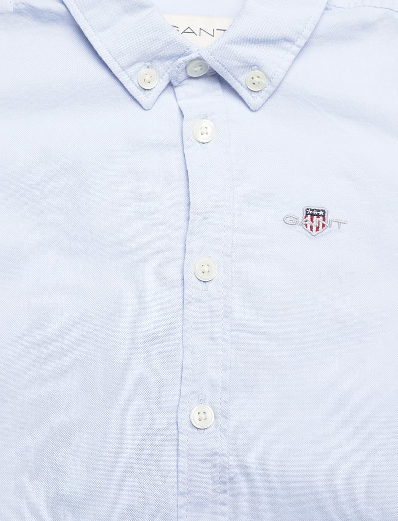 GANT - SHIELD OXFORD BD SHIRT - langärmlige hemden - capri blue - 2