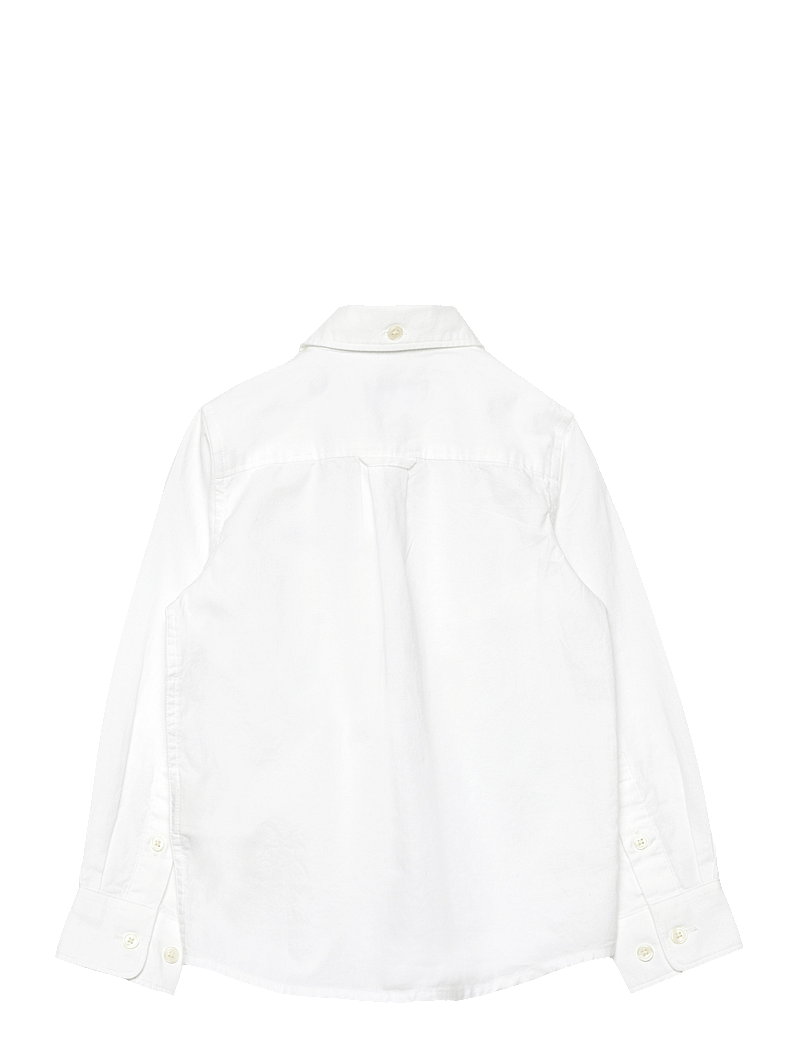 GANT - SHIELD OXFORD BD SHIRT - langærmede skjorter - white - 1