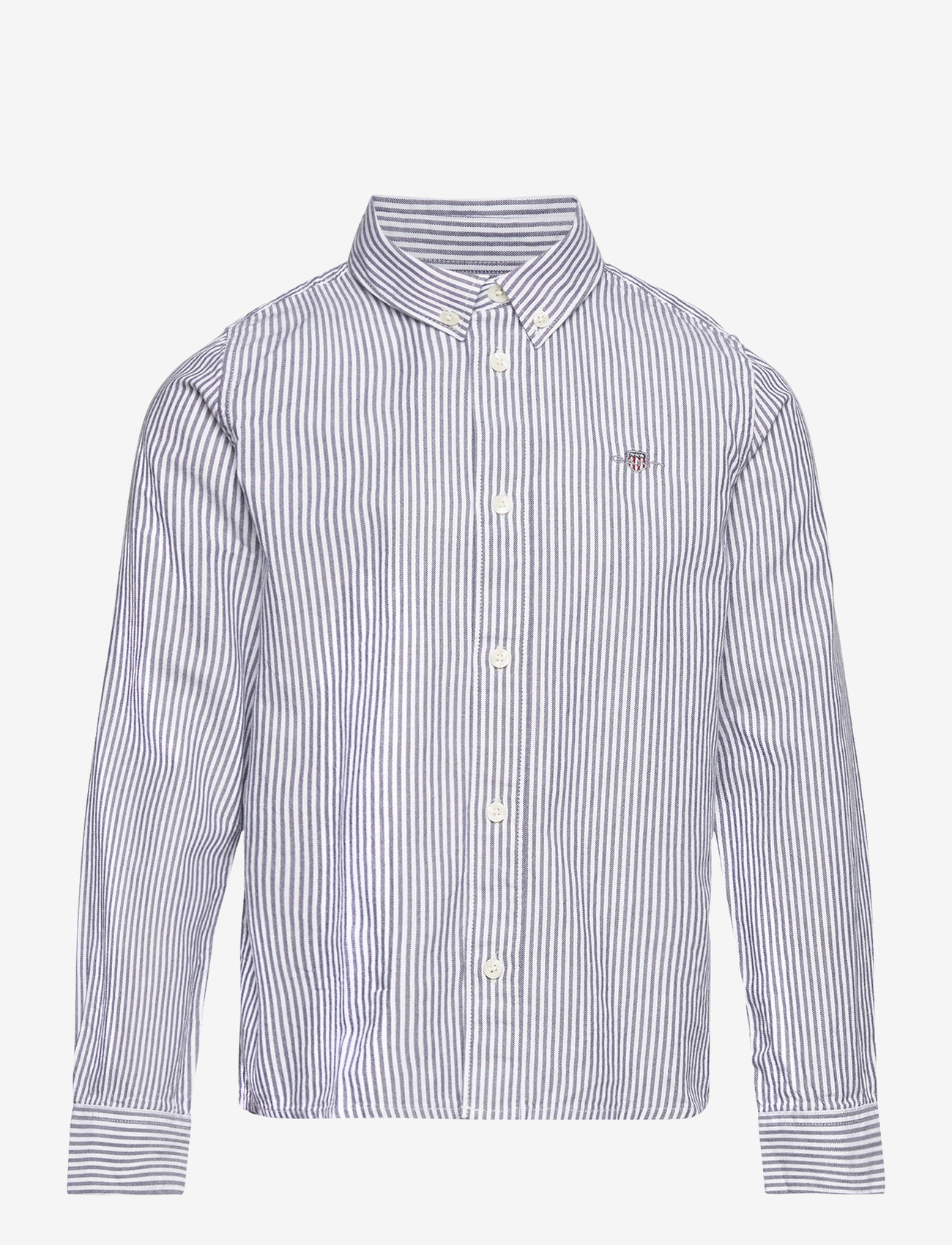 GANT - OXFORD STRIPED SHIELD SHIRT - langærmede skjorter - persian blue - 0