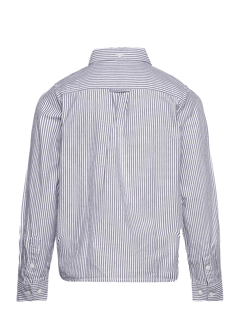 GANT - OXFORD STRIPED SHIELD SHIRT - langærmede skjorter - persian blue - 1