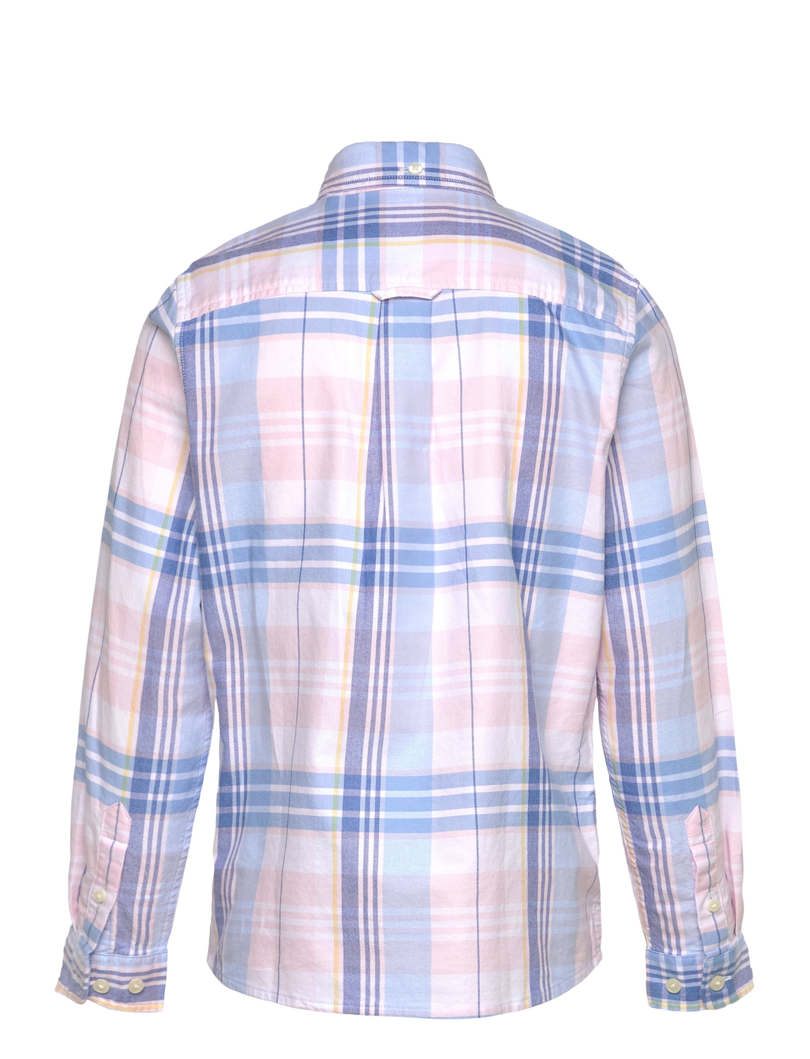 Gant - CHECKED OXFORD BD LS SHIRT - light pink - 1