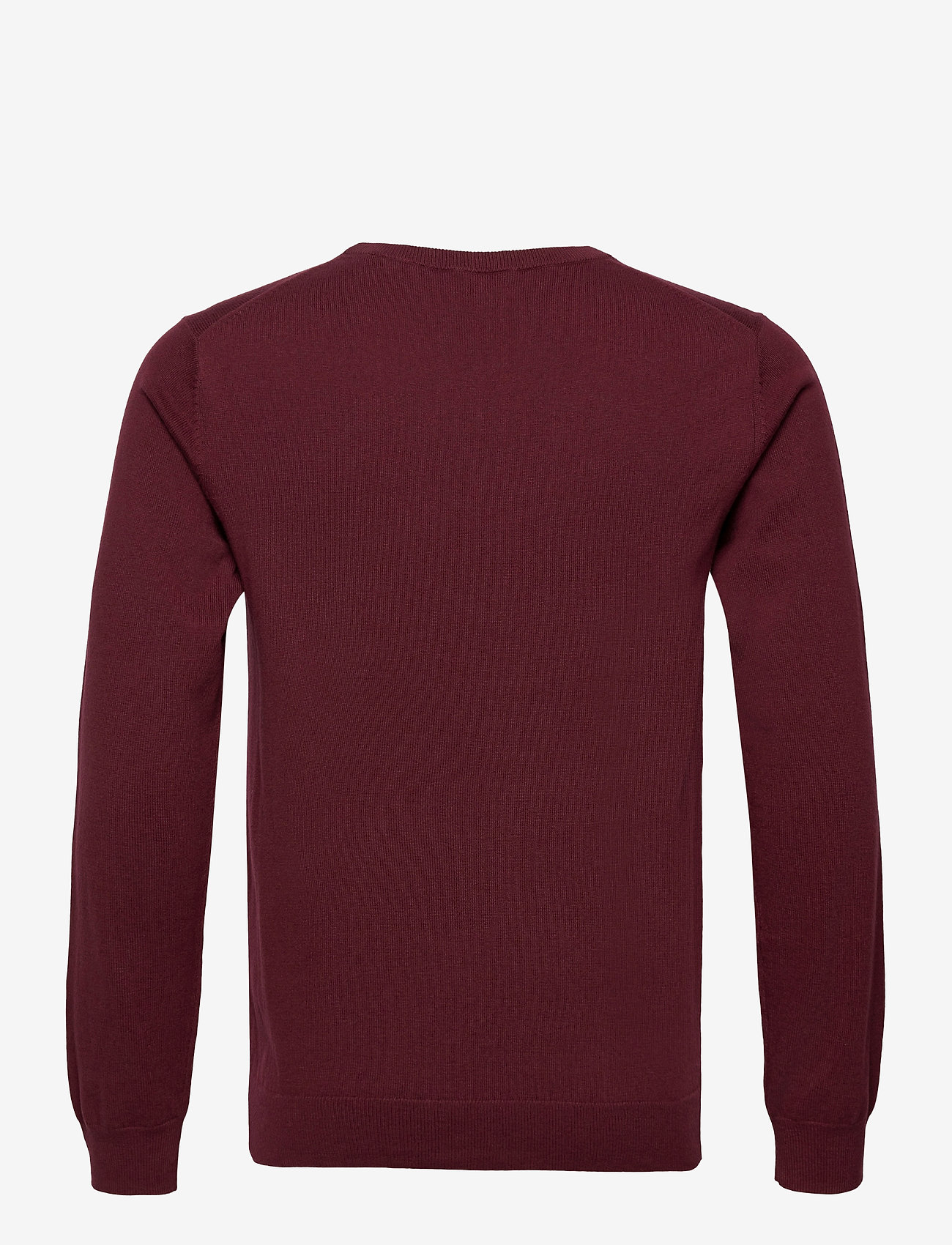 GANT - COTTON WOOL CREW - port red - 1