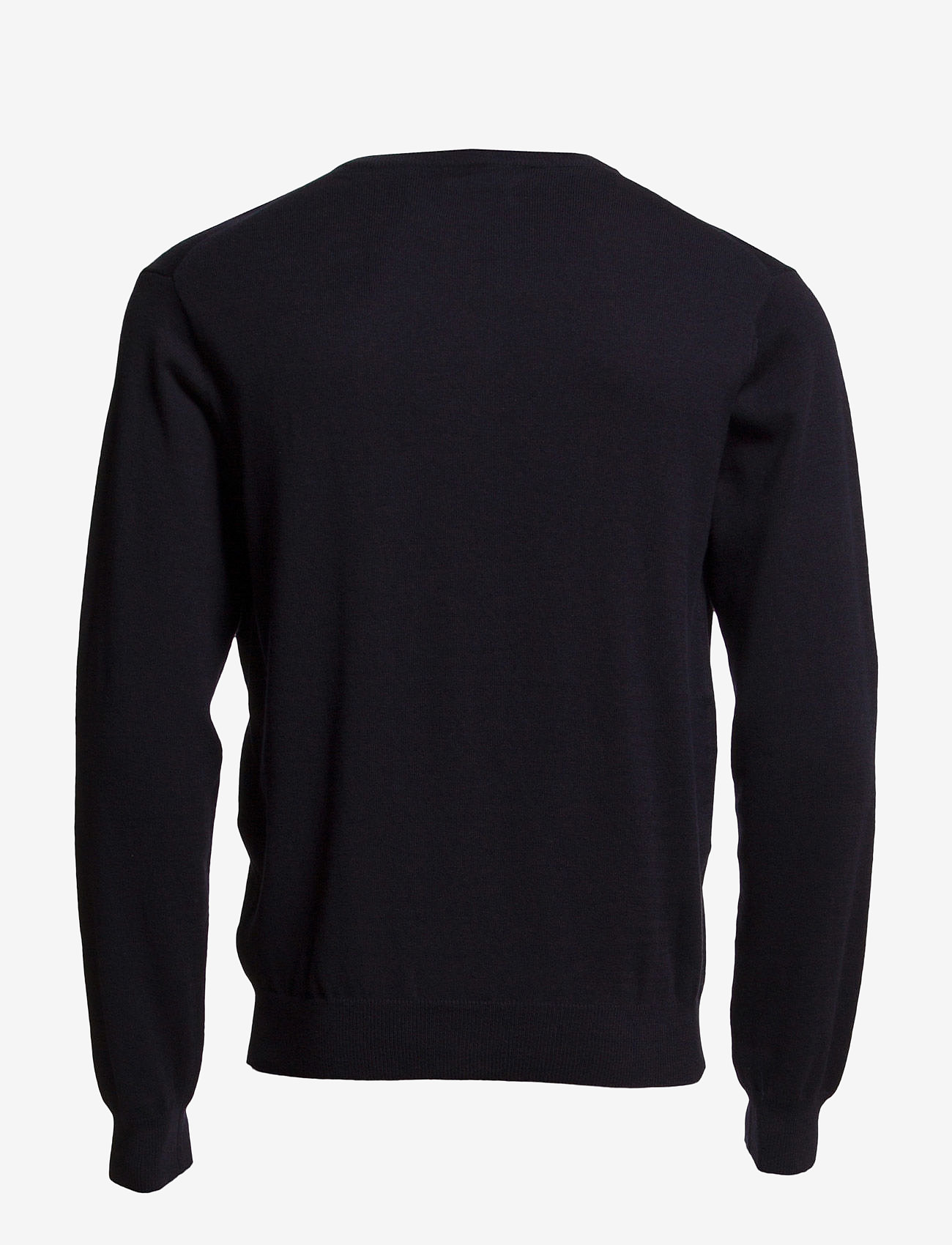 GANT - COTTON WOOL V-NECK - navy - 1