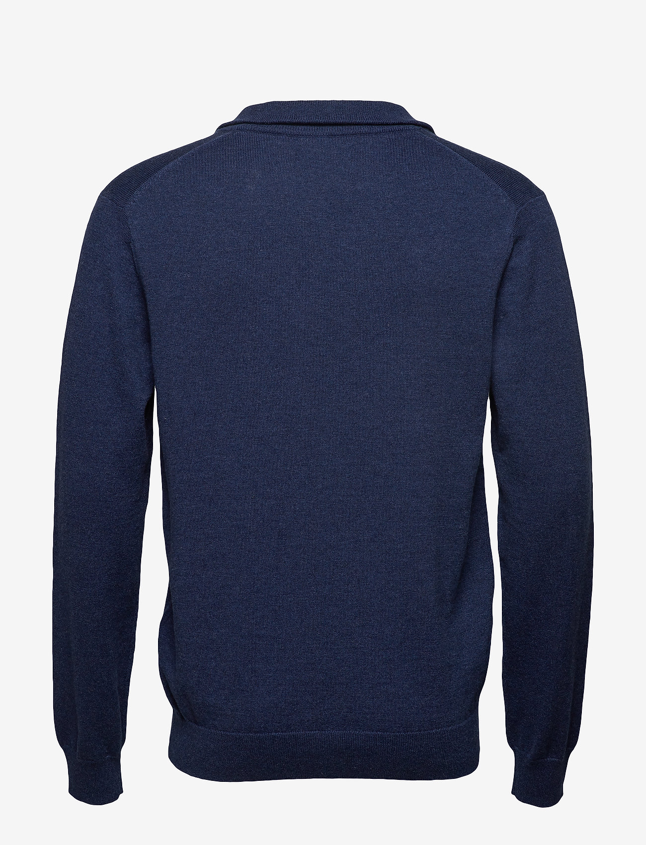 GANT - COTTON WOOL HALF ZIP - marine melange - 1