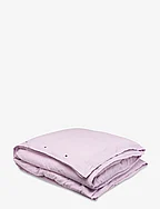 COTTON LINEN SINGLE DUVET - SOOTHING LILAC