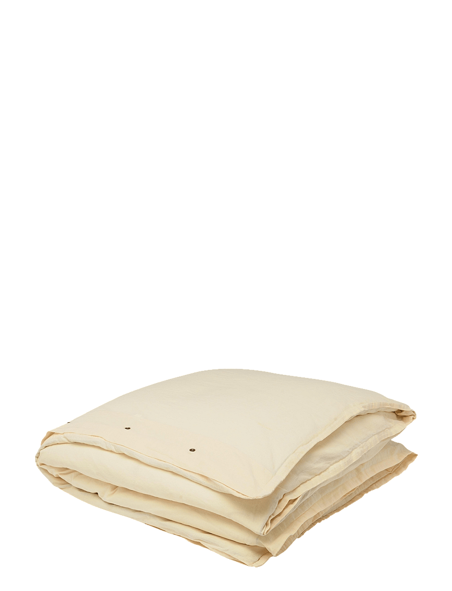 Gant - COTTON LINEN DOUBLE DUVET - pussilakanat - butter yellow - 1