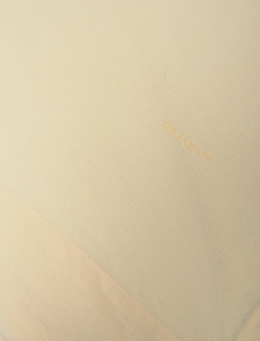 Gant - COTTON LINEN DOUBLE DUVET - pussilakanat - butter yellow - 0