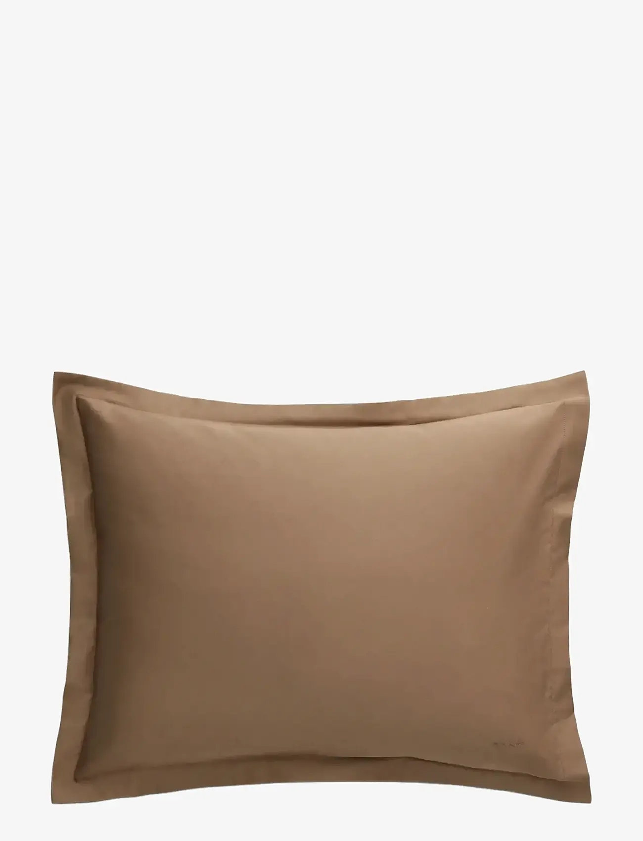 GANT - SATEEN PILLOWCASE - pillow cases - taupe beige - 0