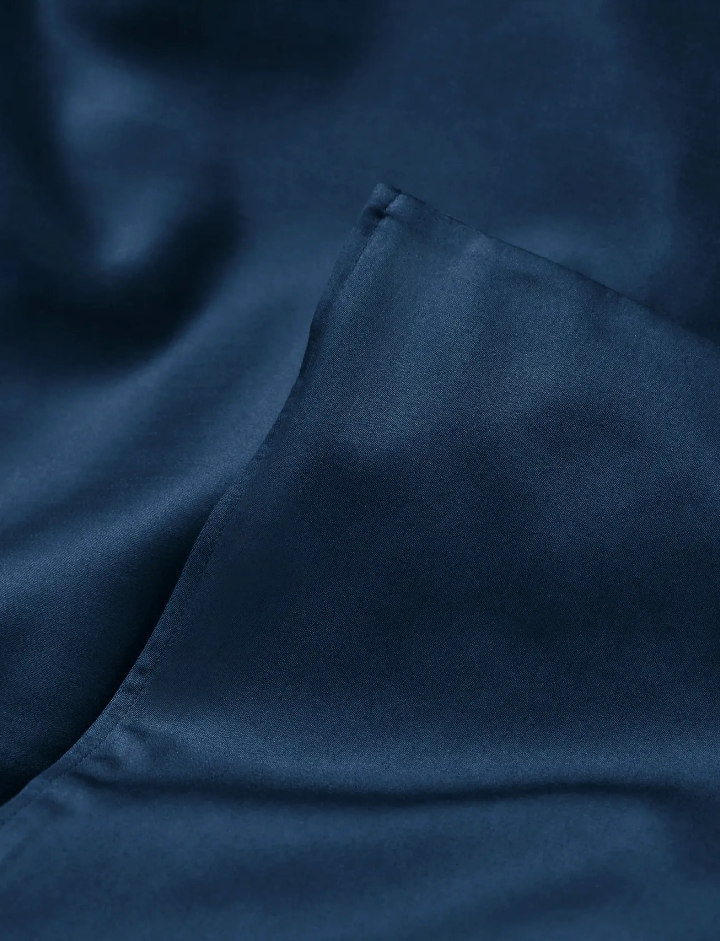 Gant - SATEEN SINGLE DUVET - påslakan - marine - 2