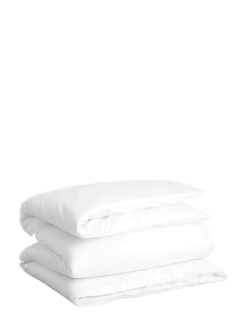 GANT - SATEEN SINGLE DUVET - påslakan - white - 0