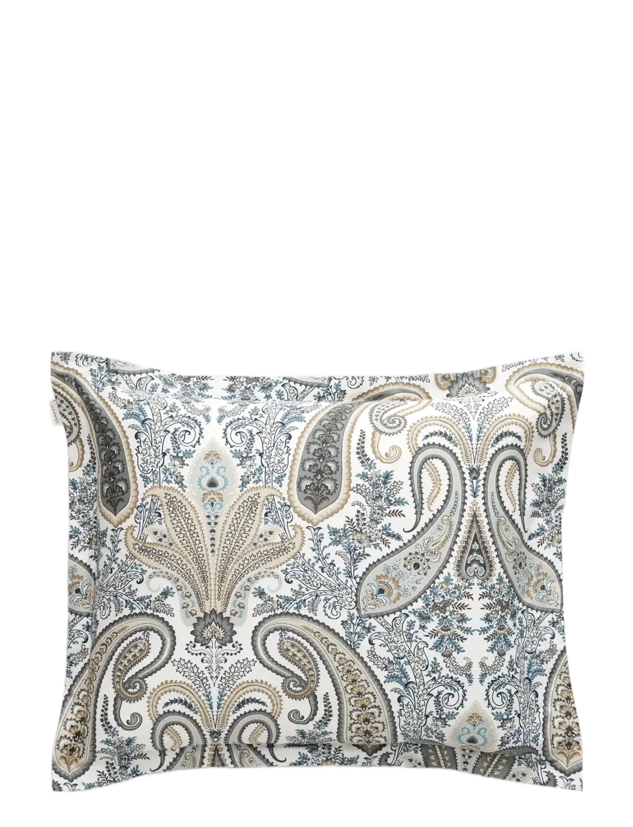 Gant Paisley Pillowcase - Sovrumstextilier - DARK PUTTY / green