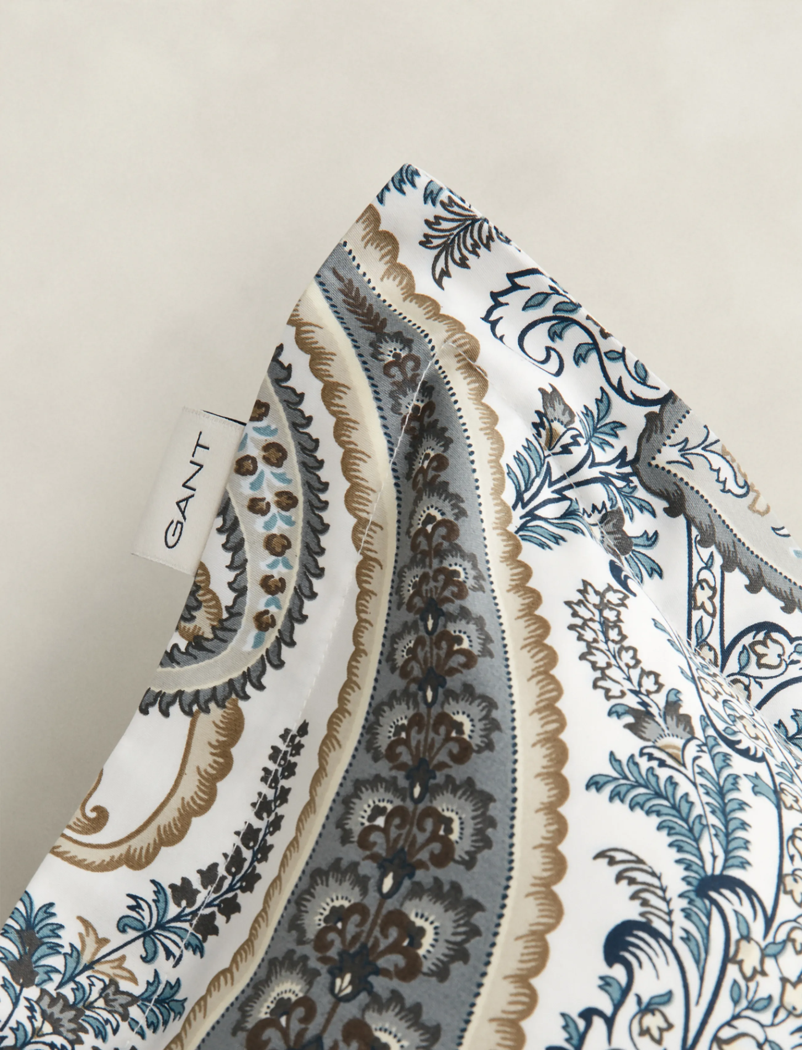 Gant - KEY WEST PAISLEY PILLOWCASE - padjapüürid - dark putty - 2