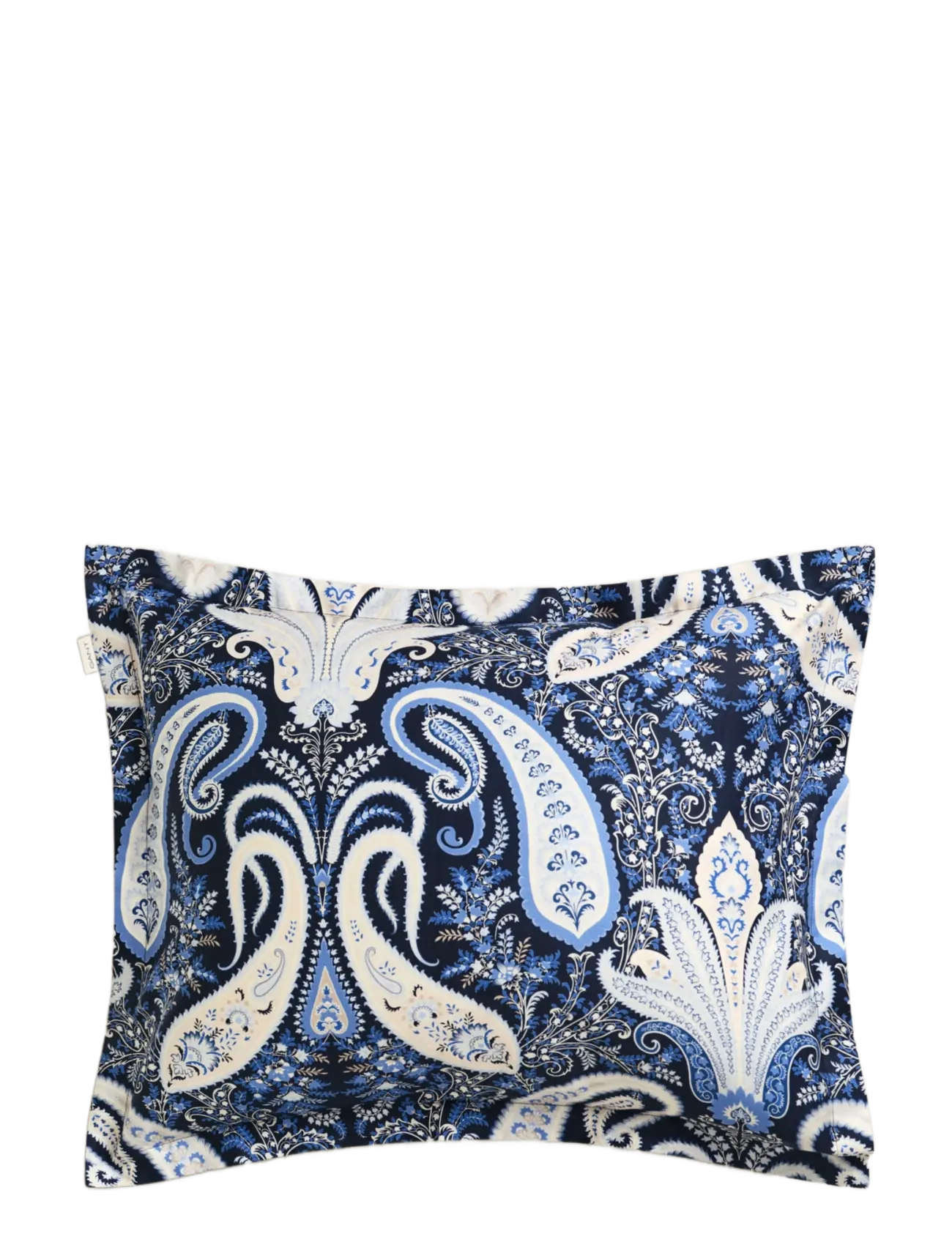 Gant KEY WEST PAISLEY PILLOWCASE - Gant - MARINE / blue