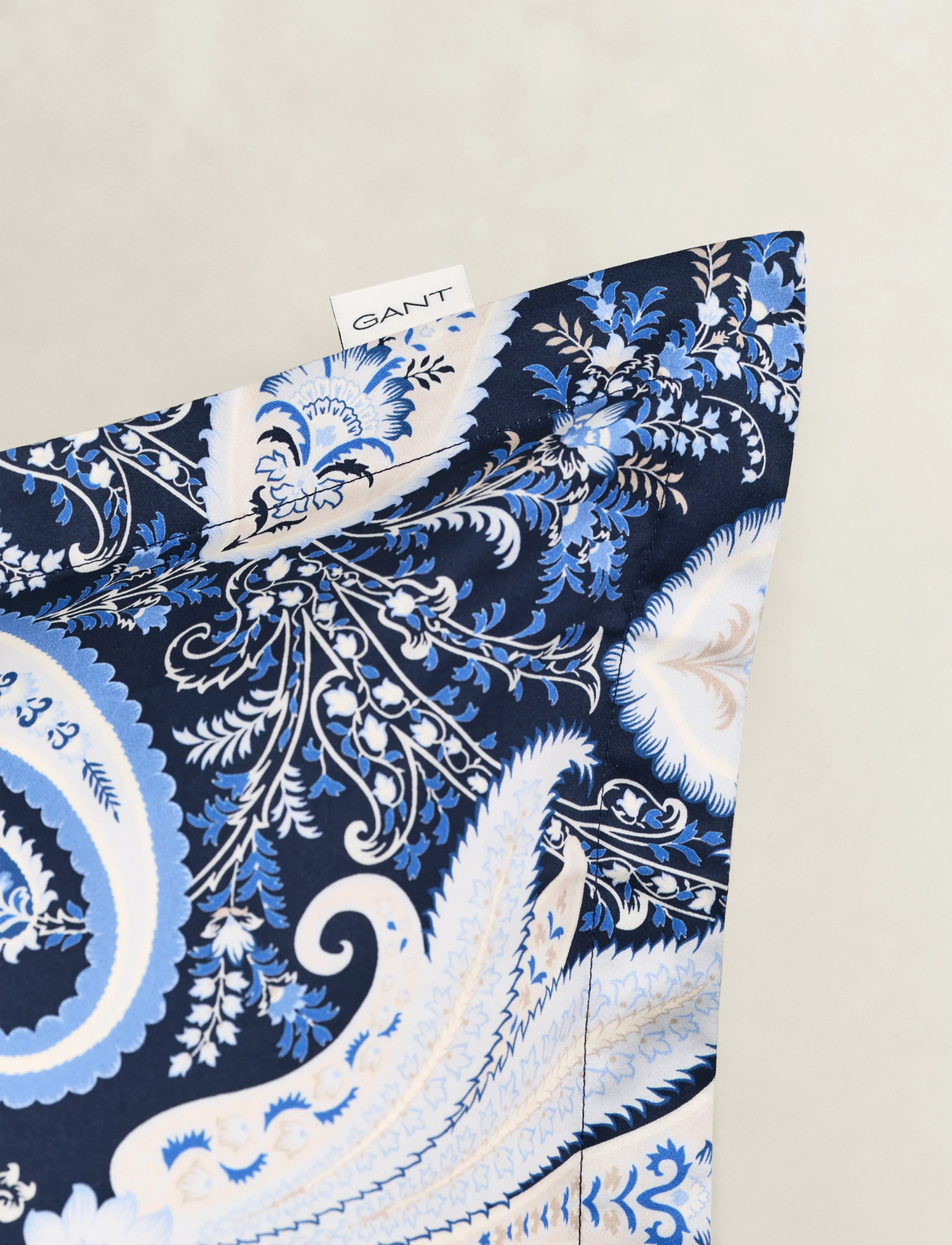 Gant - Paisley Pillowcase - pillow cases - marine - 1