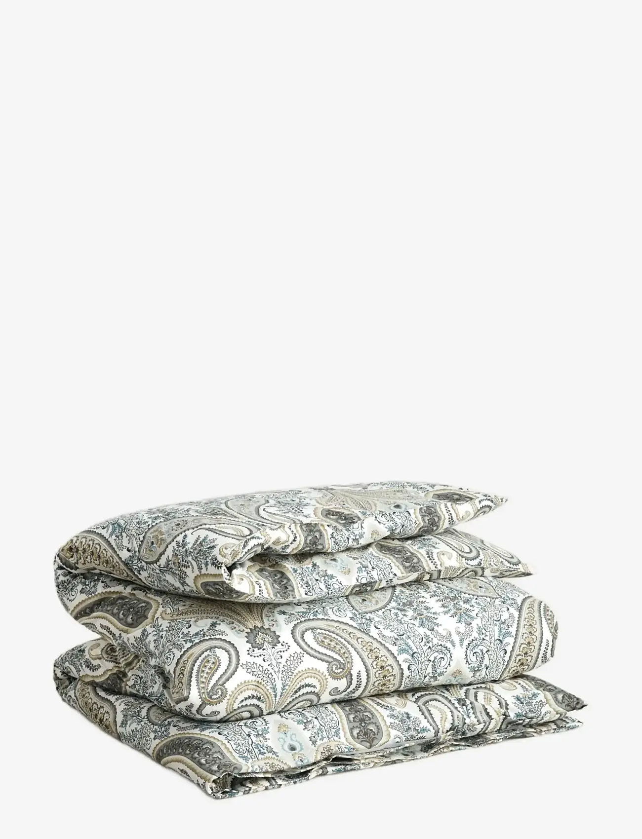 GANT - KEY WEST PAISLEY SINGLE DUVET - köp efter pris - dark putty - 0