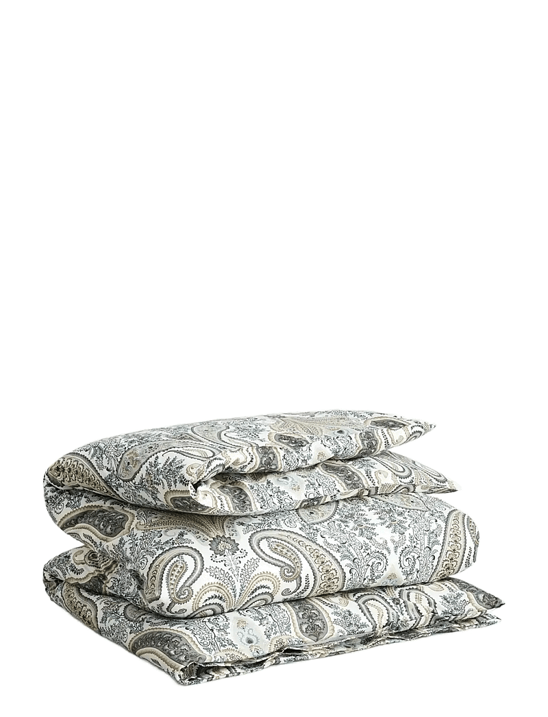 GANT - KEY WEST PAISLEY SINGLE DUVET - köp efter pris - dark putty - 0