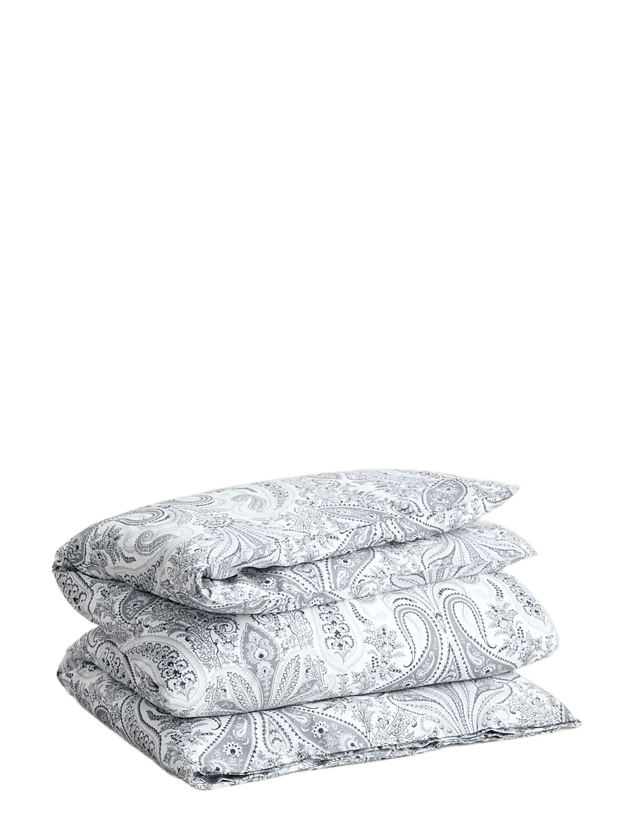 Gant - Paisley Single Duvet - påslakan - heather grey - 0