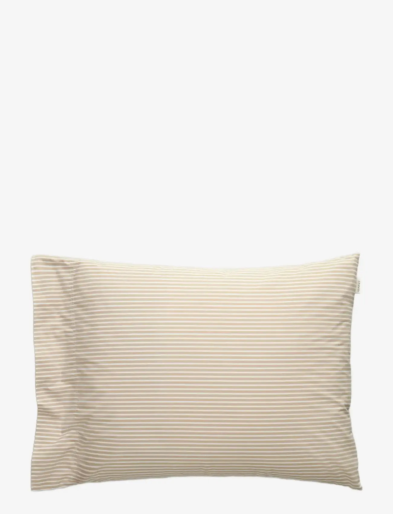 GANT - SHIRT STRIPE PILLOWCASE - pillow cases - dry sand - 1