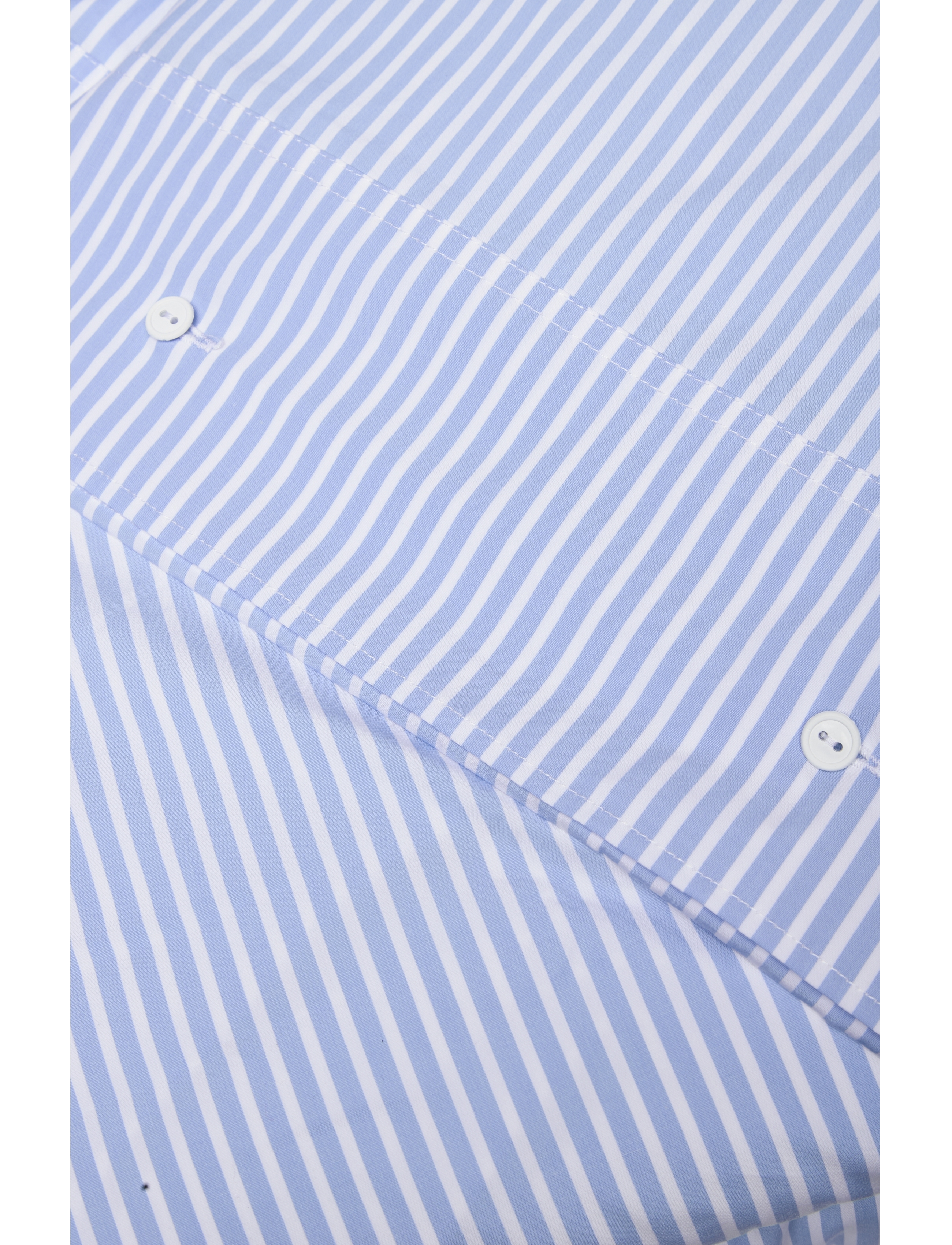 Gant - SHIRT STRIPE DOUBLE DUVET - duvet covers - shade blue - 1