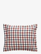 FLANNEL PILLOWCASE - PLUMPED RED