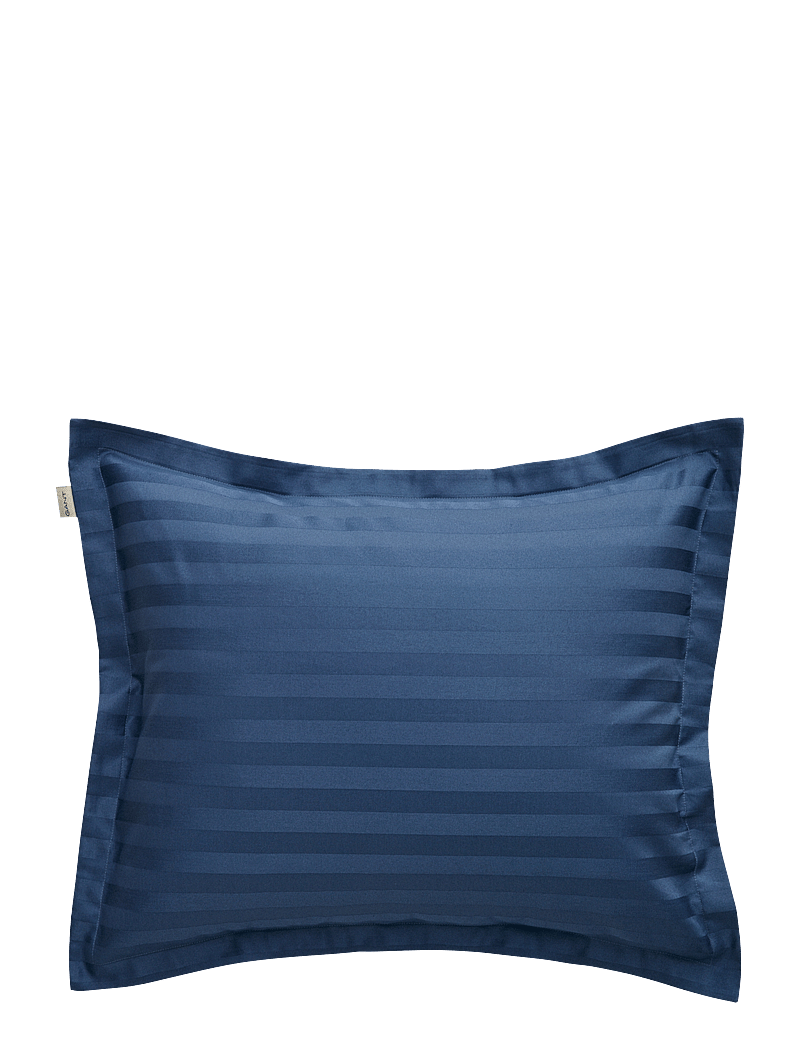 GANT - SATEEN STRIPES PILLOWCASE - köp efter pris - dusty navy - 0