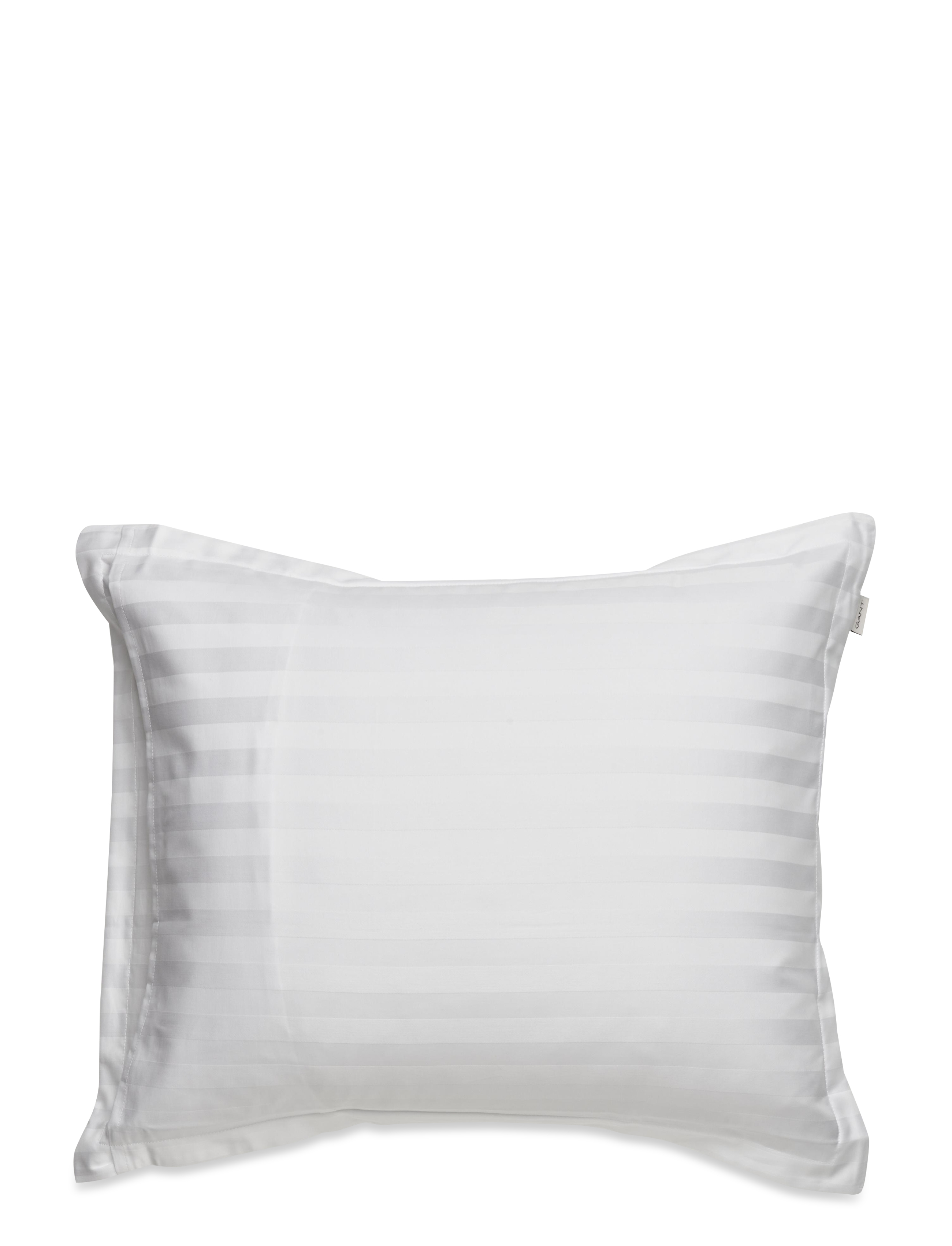 Gant - SATEEN STRIPES PILLOWCASE - pillow cases - white - 1