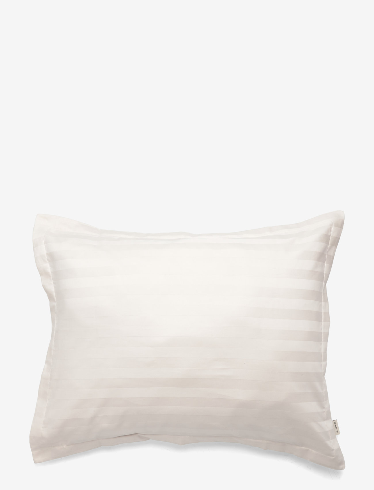 GANT - SATEEN STRIPES PILLOWCASE - köp efter pris - white sand - 0