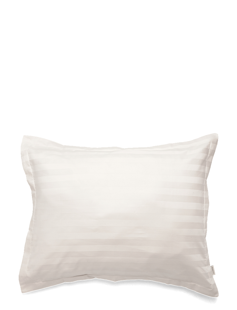 GANT - SATEEN STRIPES PILLOWCASE - köp efter pris - white sand - 0